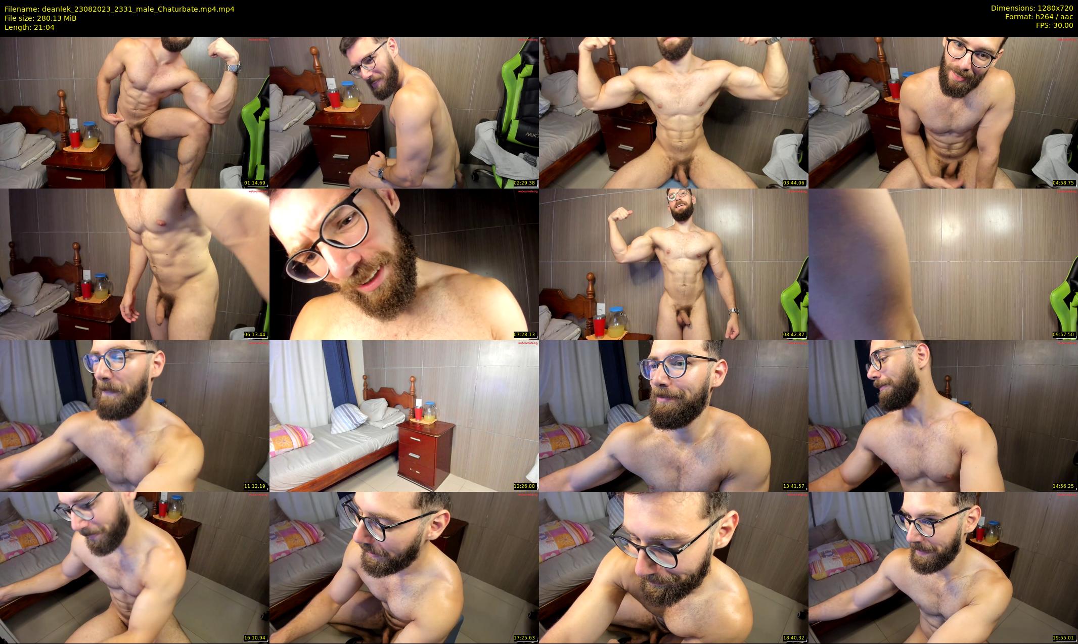 deanlek — 22 minute Chaturbate male cam show recording, 720p, Aug 23, 2023