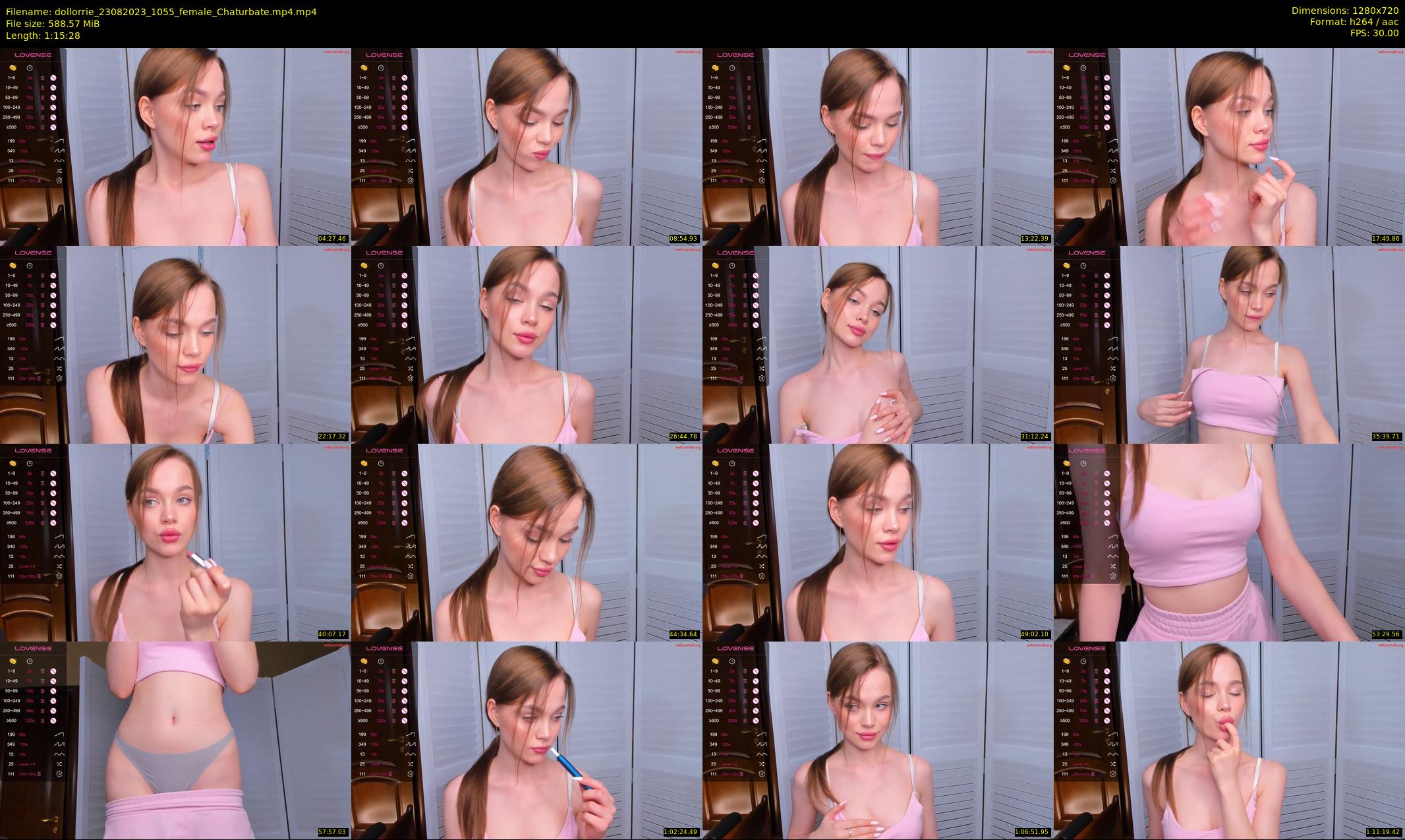 dollorrie — 76 minute Chaturbate couple cam show recording, 720p, Aug 23, 2023