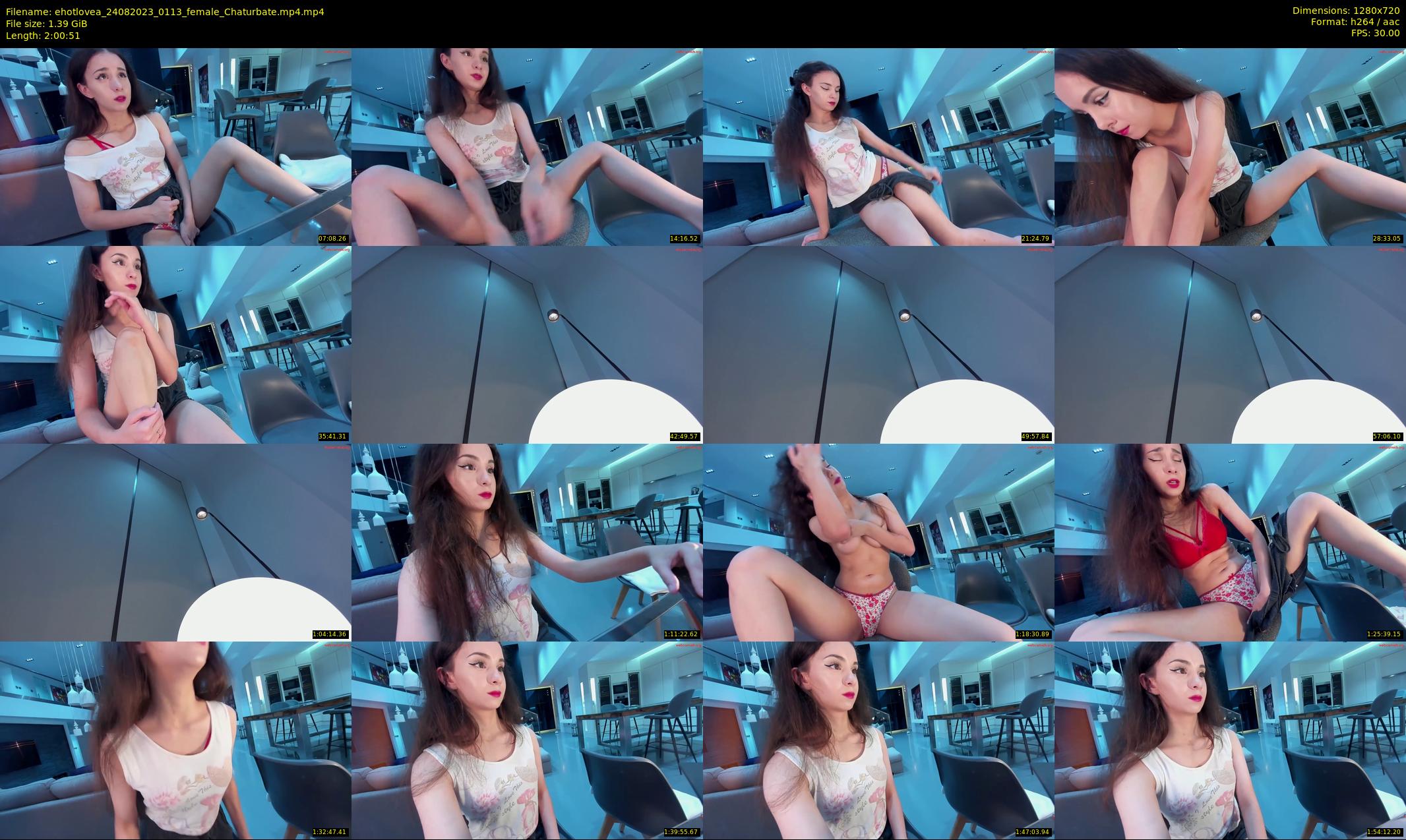 ehotlovea — 121 minute Chaturbate female cam show recording, 720p, Aug 24, 2023