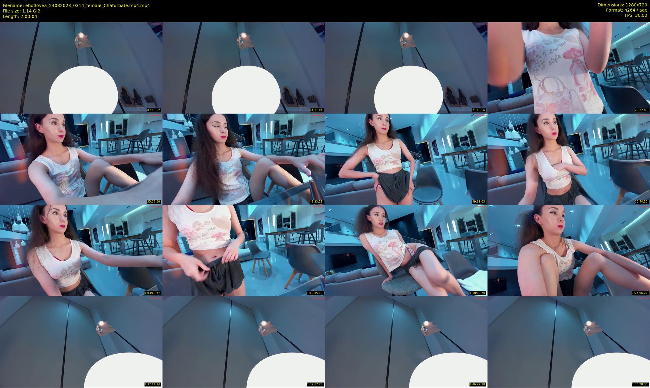 ehotlovea — 121 minute Chaturbate female cam show recording, 720p, Aug 24, 2023