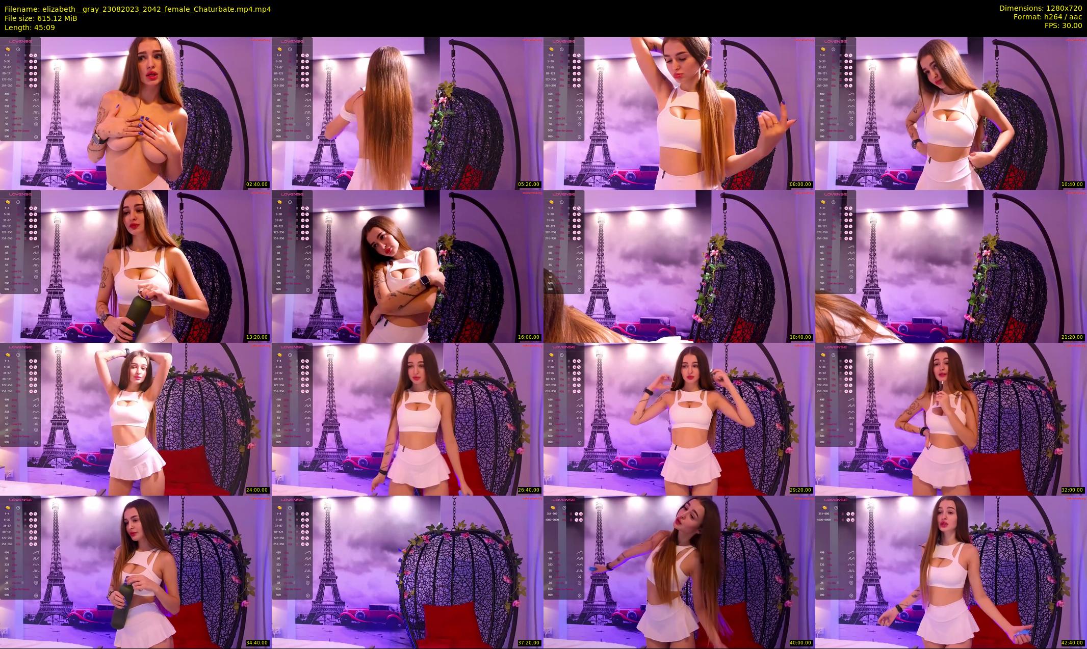 elizabeth__gray — 46 minute Chaturbate female cam show recording, 720p, Aug 23, 2023