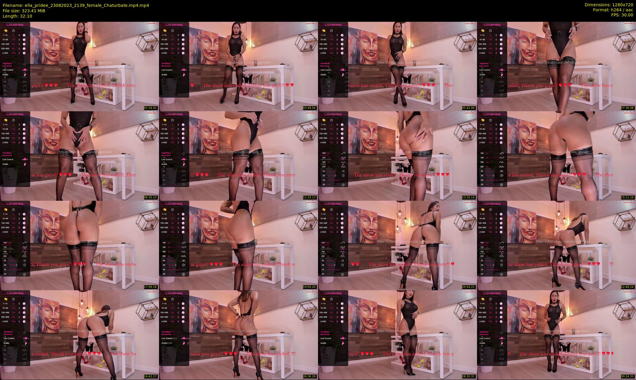 ella_pridee — 33 minute Chaturbate female cam show recording, 720p, Aug 23, 2023