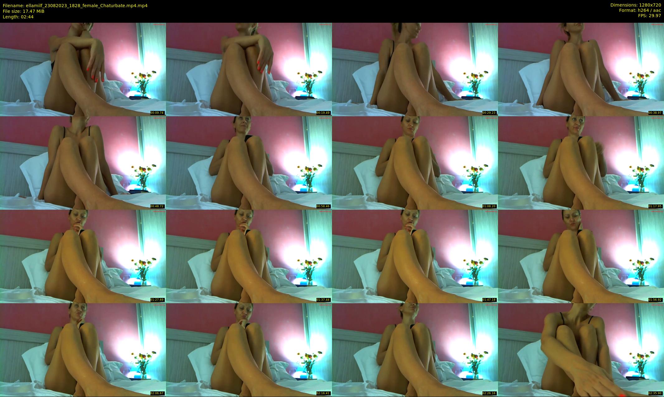 ellamilf — 3 minute Chaturbate female cam show recording, 720p, Aug 23, 2023