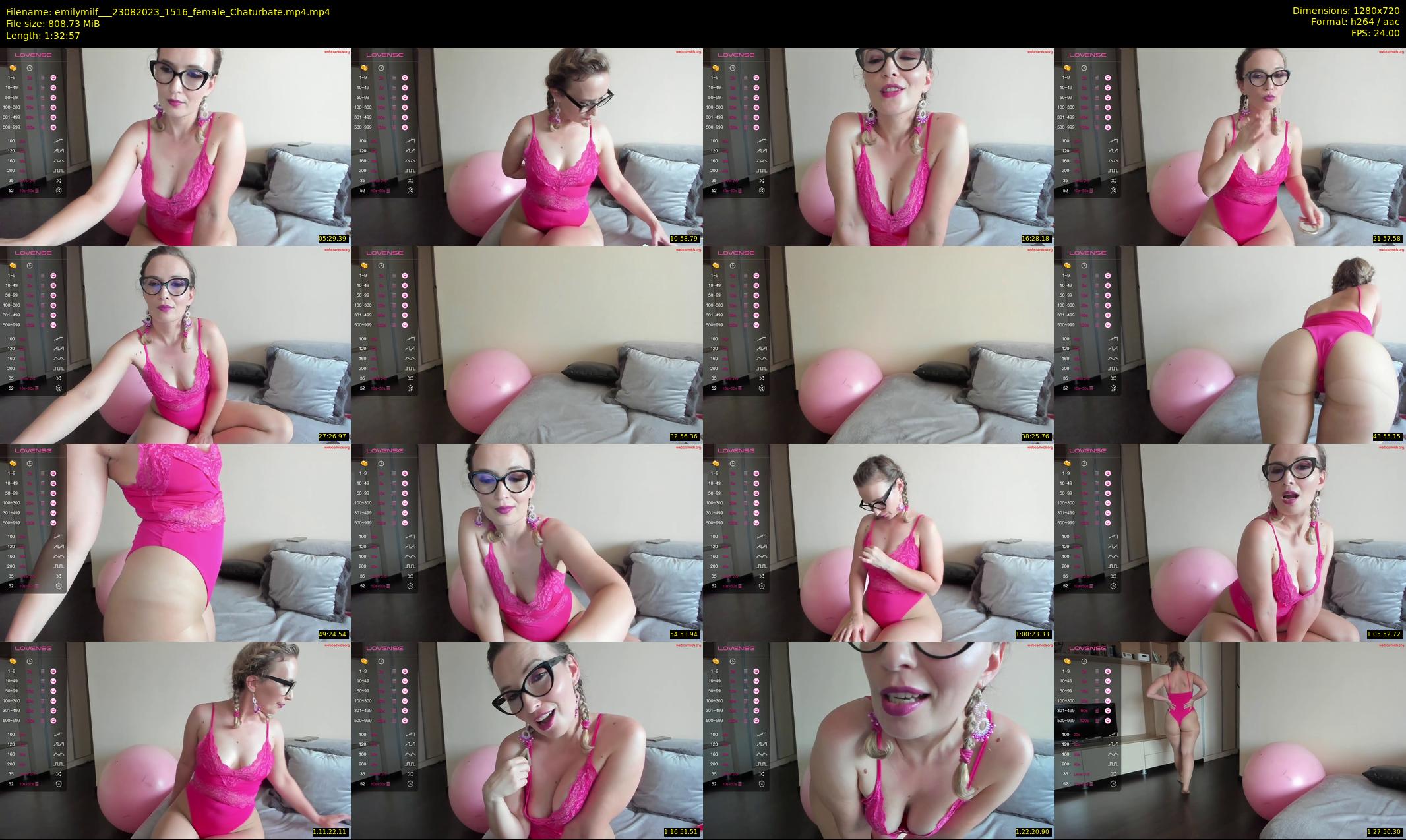 emilymilf__ — 93 minute Chaturbate female cam show recording, 720p, Aug 23, 2023