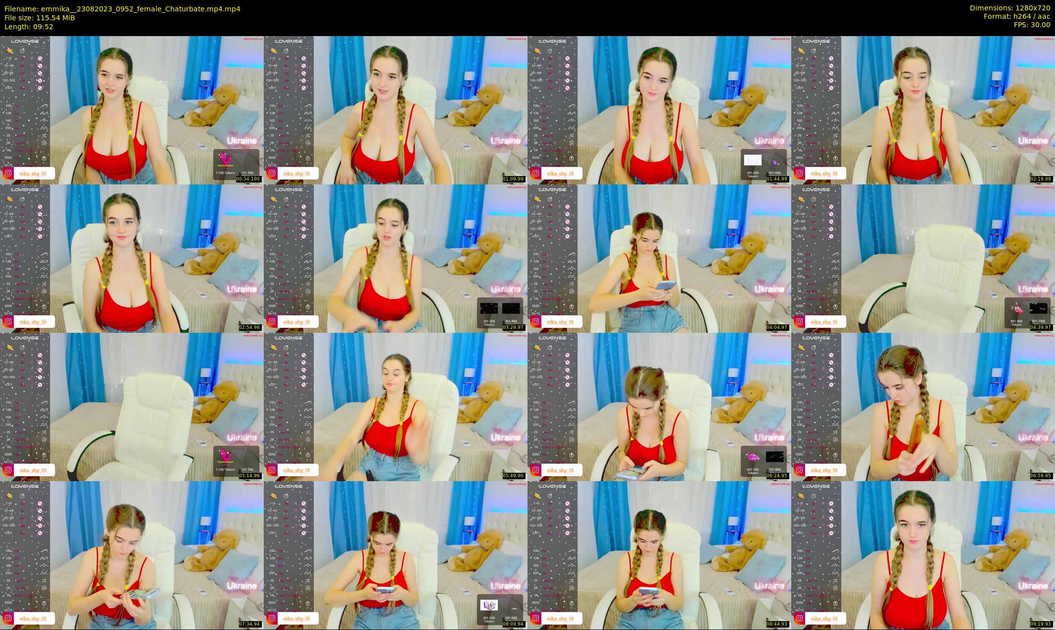 emmika_ — 10 minute Chaturbate female cam show recording, 720p, Aug 23, 2023