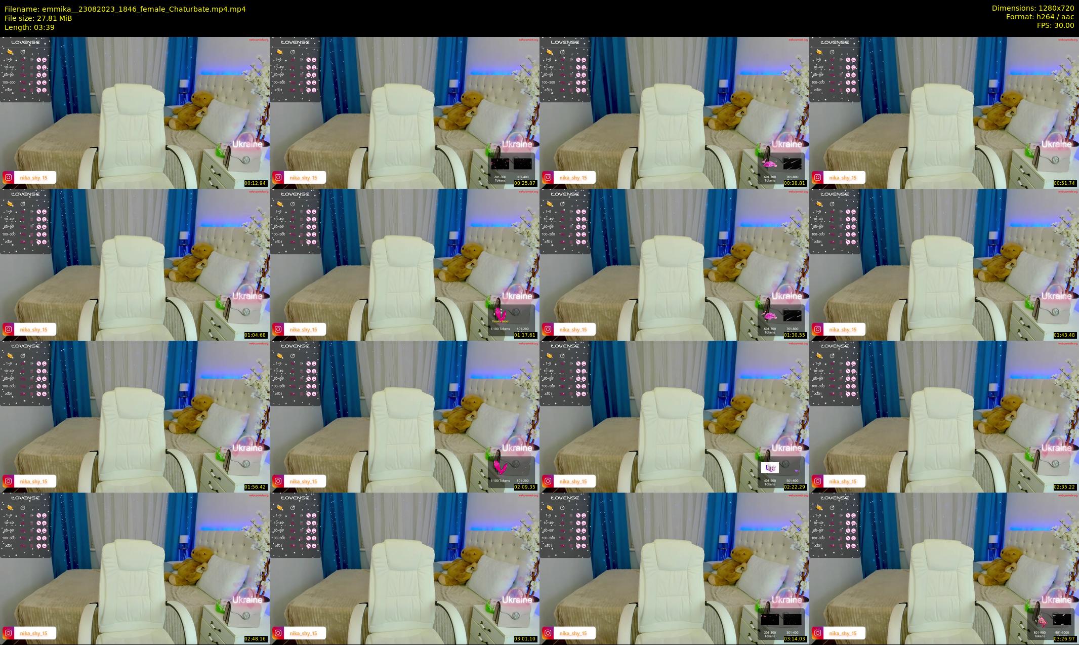 emmika_ — 4 minute Chaturbate female cam show recording, 720p, Aug 23, 2023