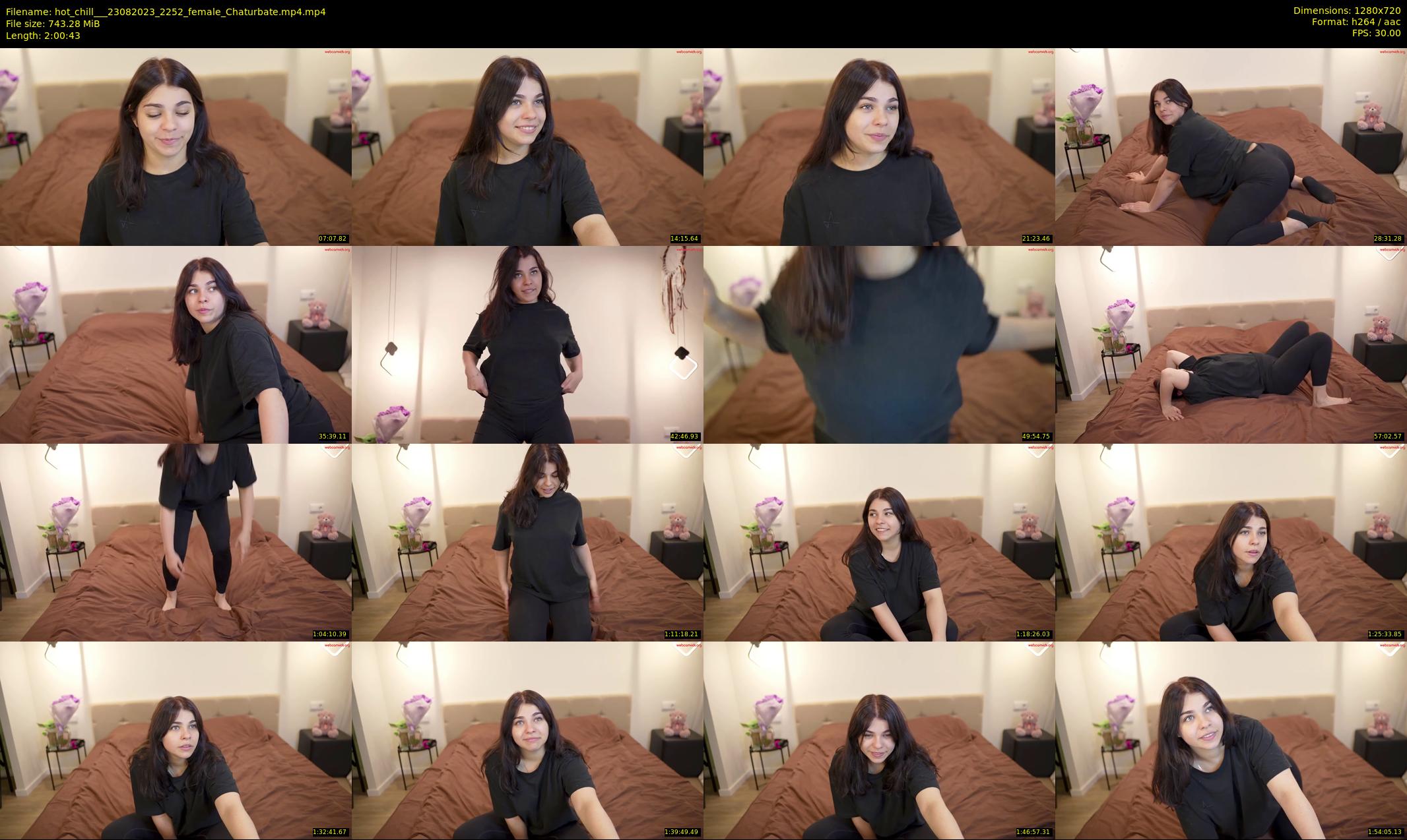 hot_chill__ — 121 minute Chaturbate female cam show recording, 720p, Aug 23, 2023