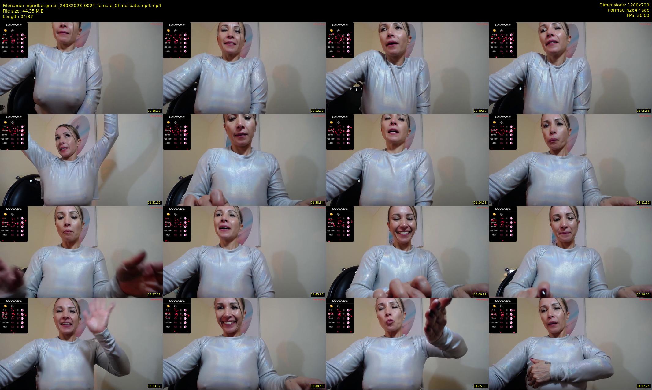ingridbergman — 5 minute Chaturbate female cam show recording, 720p, Aug 24, 2023