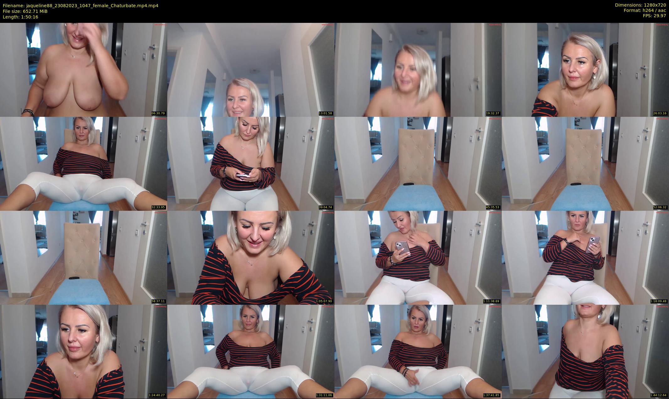 jaqueline88 — 111 minute Chaturbate female cam show recording, 720p, Aug 23, 2023