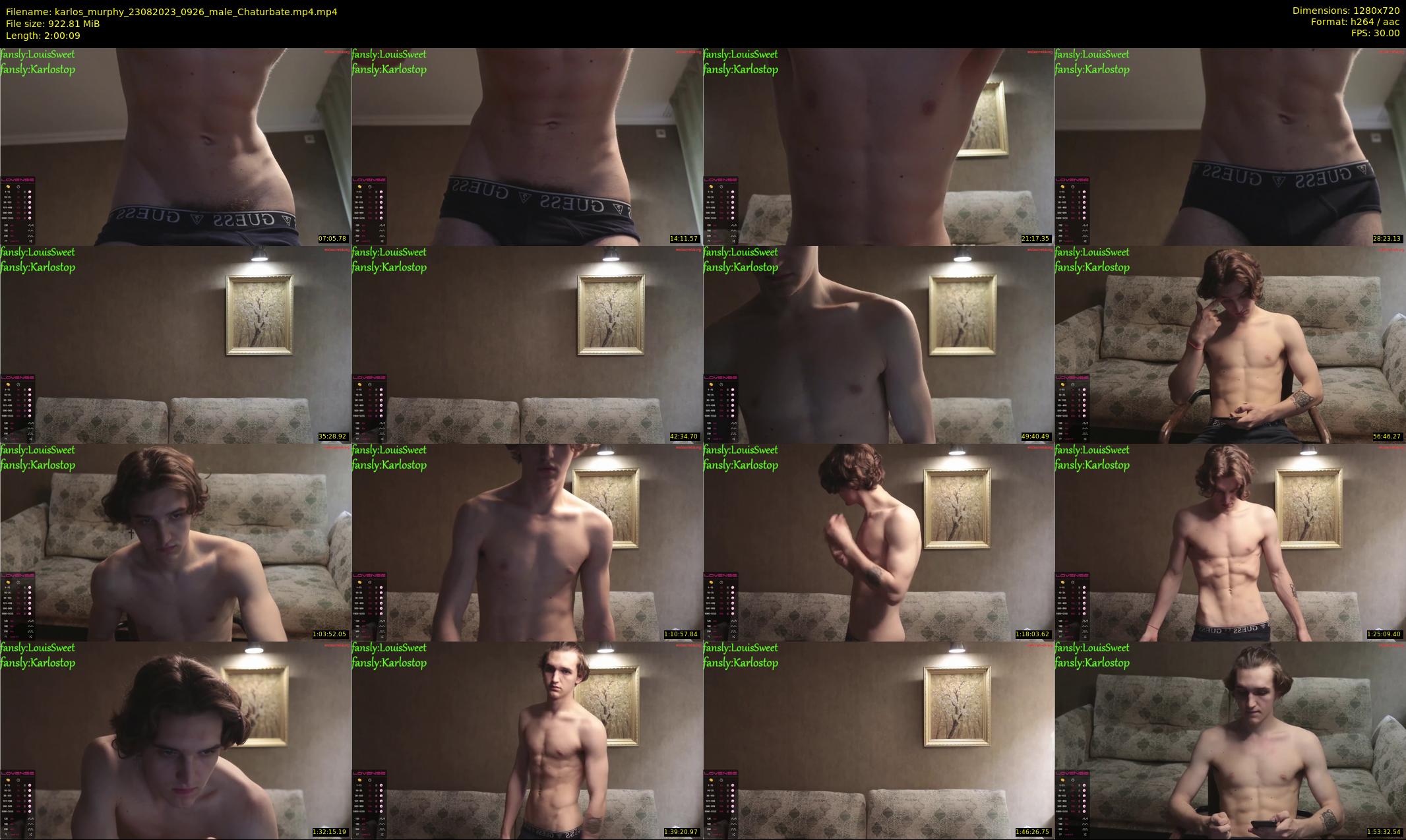 karlos_murphy — 121 minute Chaturbate male cam show recording, 720p, Aug 23, 2023