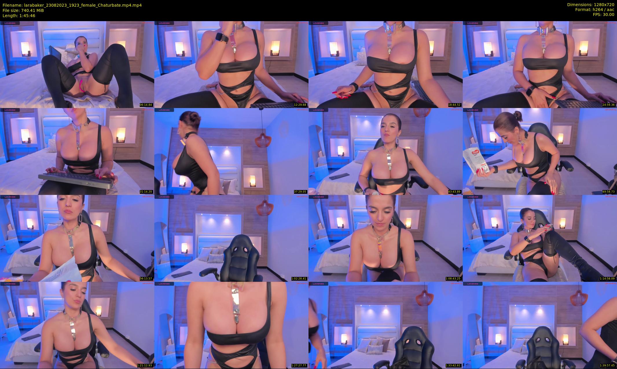 larabaker — 106 minute Chaturbate female cam show recording, 720p, Aug 23, 2023