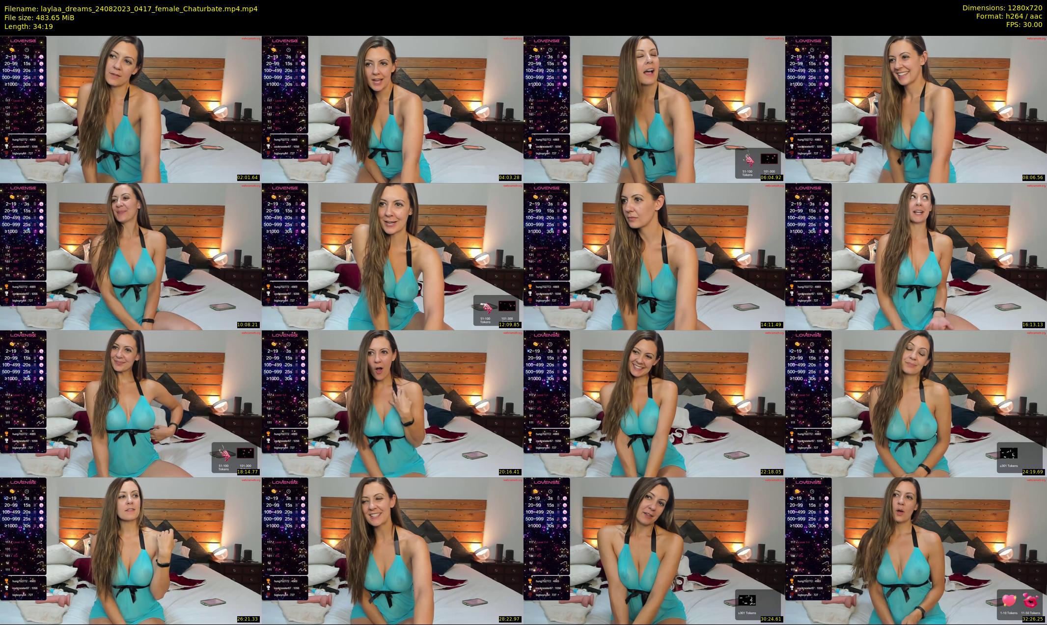 laylaa_dreams — 35 minute Chaturbate female cam show recording, 720p, Aug 24, 2023