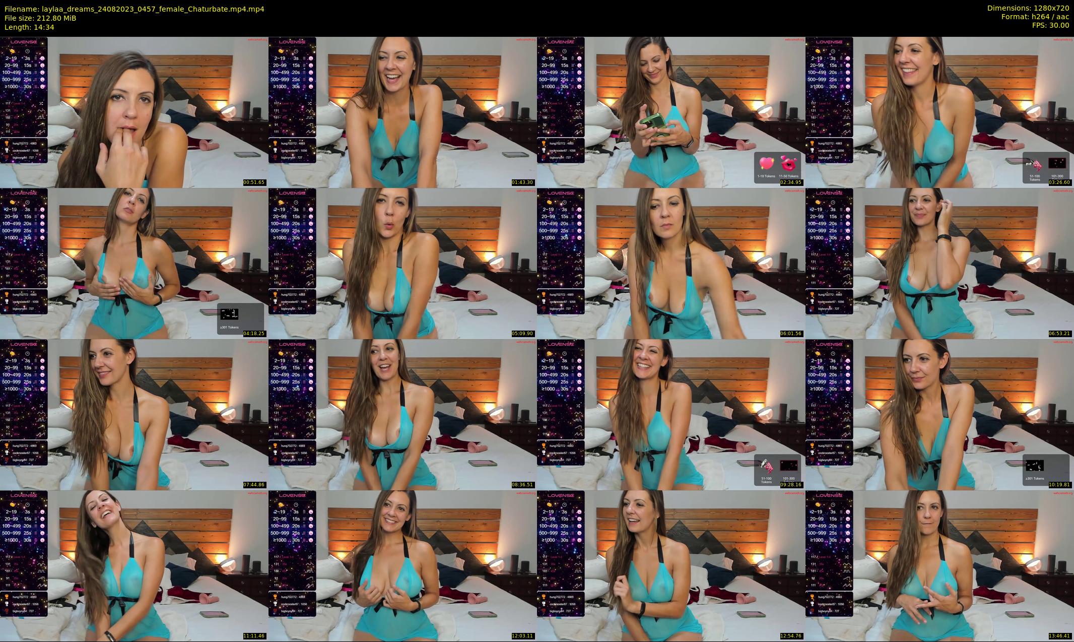 laylaa_dreams — 15 minute Chaturbate female cam show recording, 720p, Aug 24, 2023