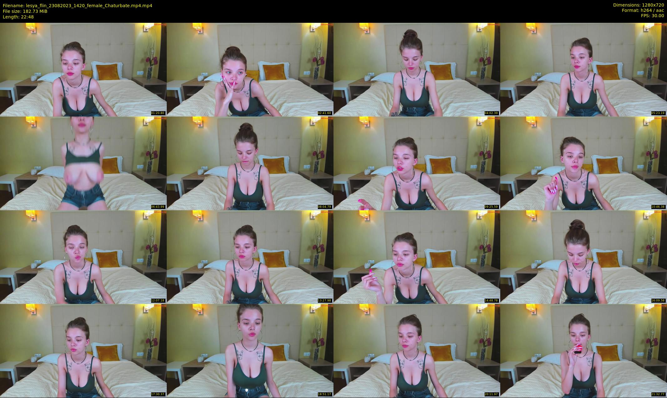 lesya_flin — 23 minute Chaturbate female cam show recording, 720p, Aug 23, 2023