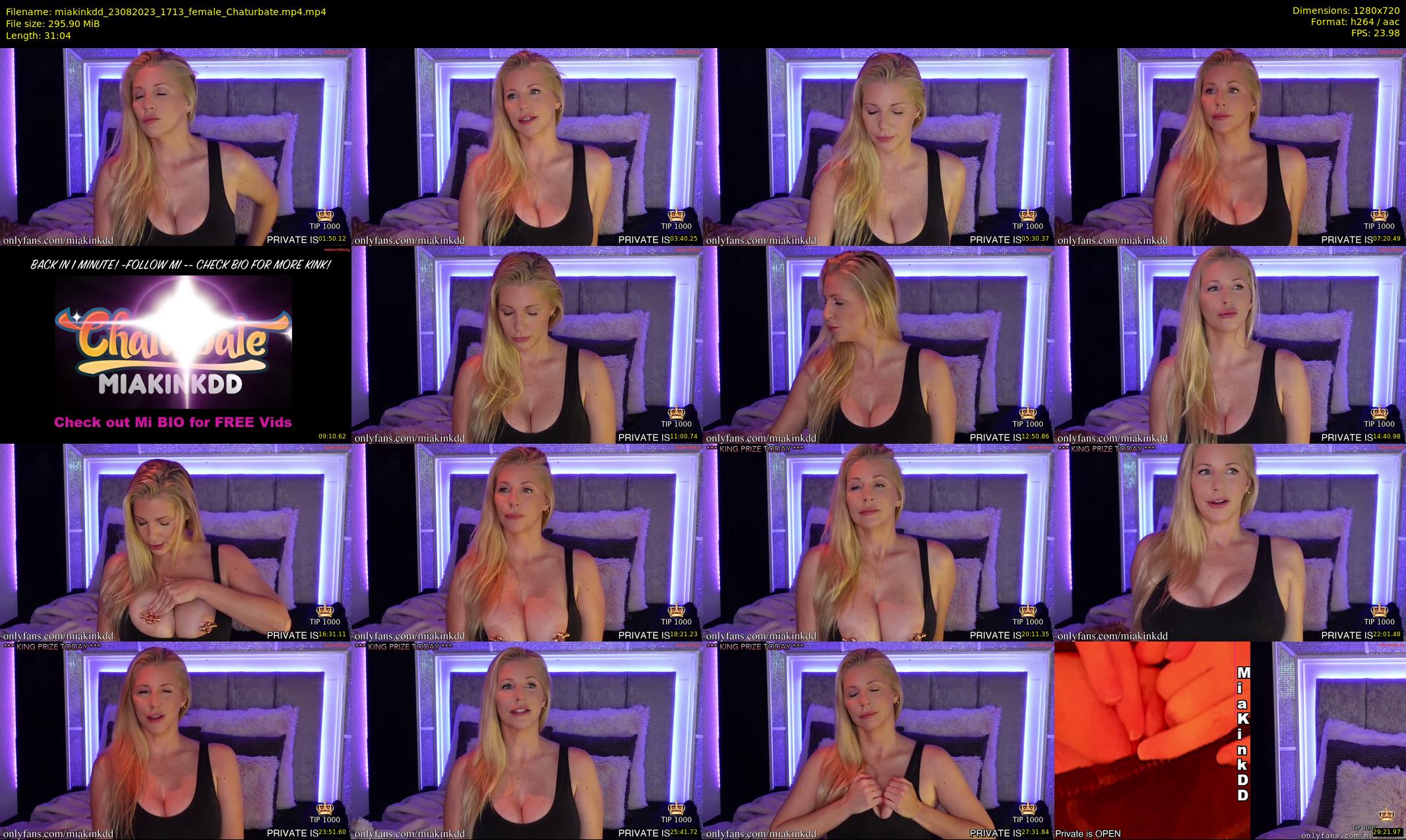 miakinkdd — 32 minute Chaturbate female cam show recording, 720p, Aug 23, 2023