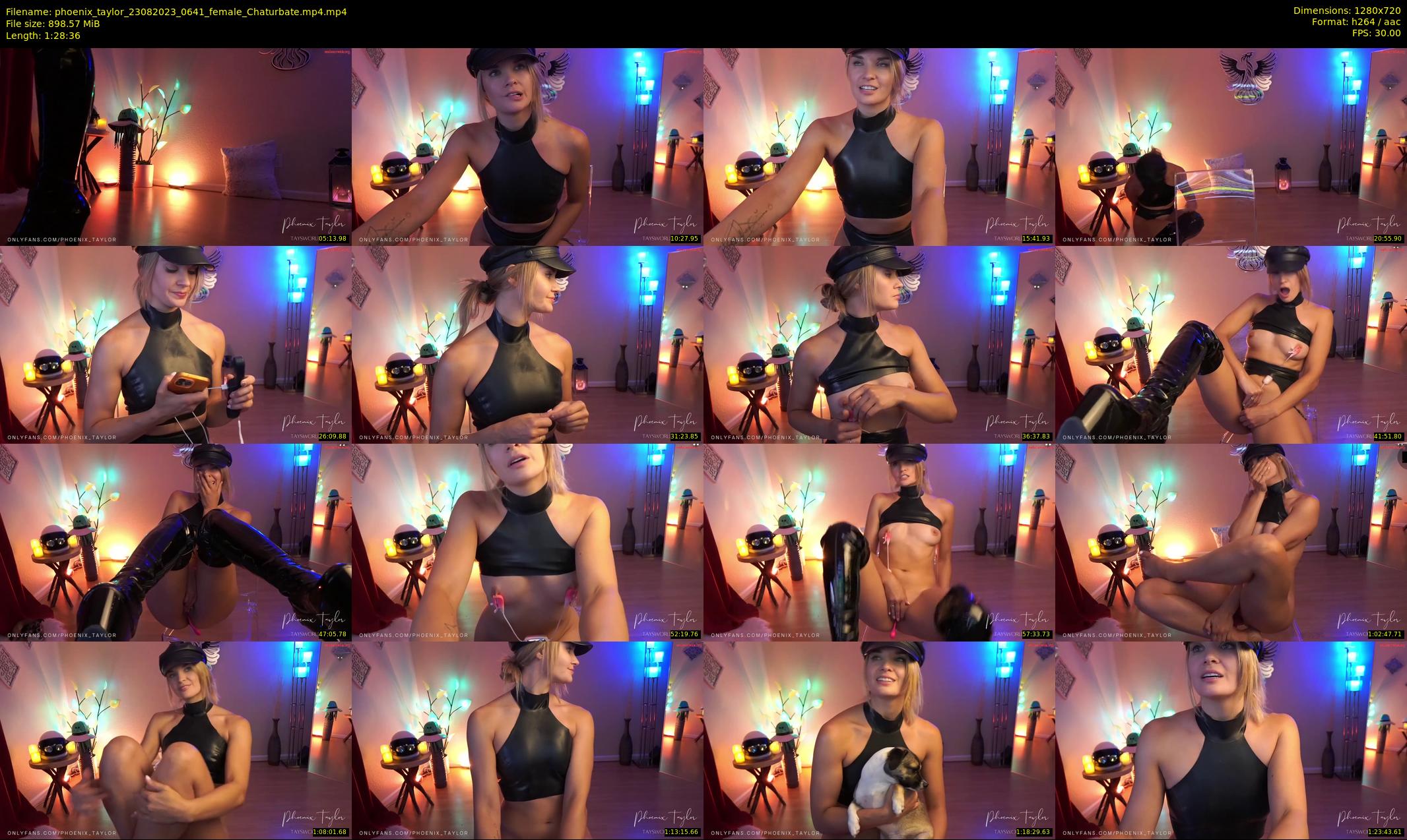 phoenix_taylor — 89 minute Chaturbate female cam show recording, 720p, Aug 23, 2023