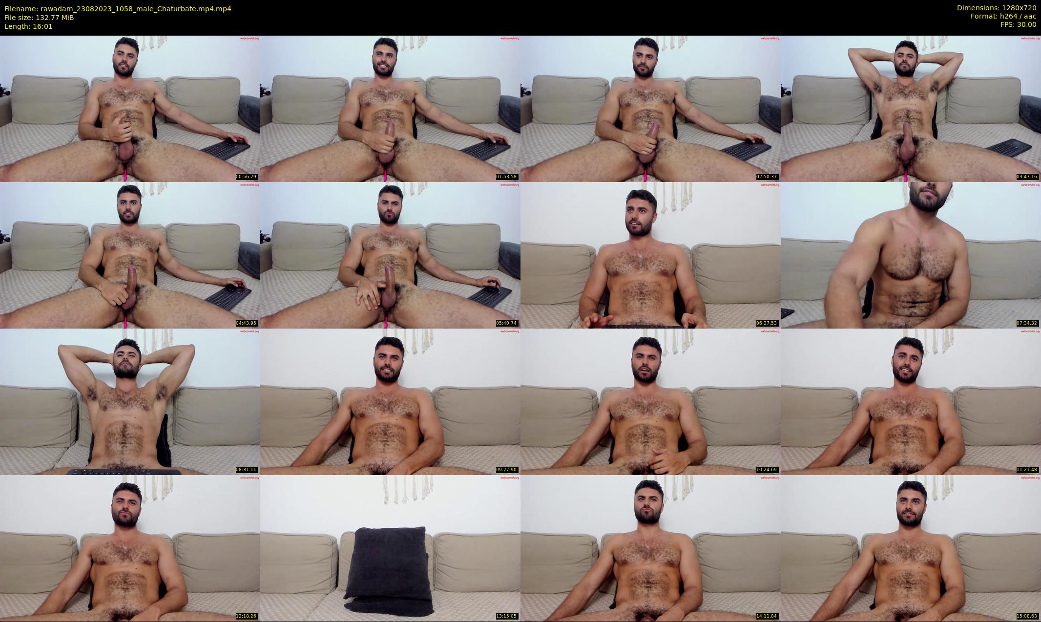 rawadam — 17 minute Chaturbate male cam show recording, 720p, Aug 23, 2023
