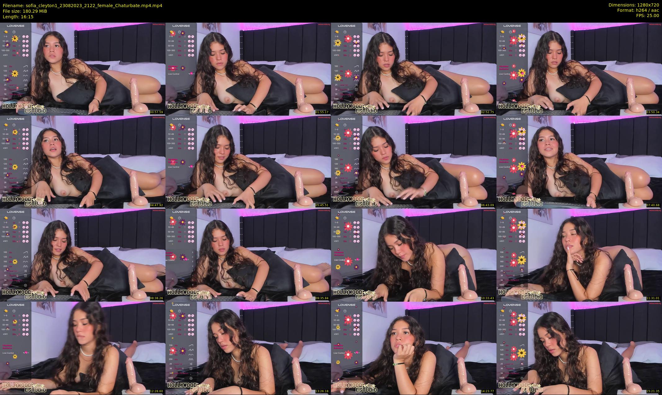 sofia_cleyton1 — 17 minute Chaturbate female cam show recording, 720p, Aug 23, 2023