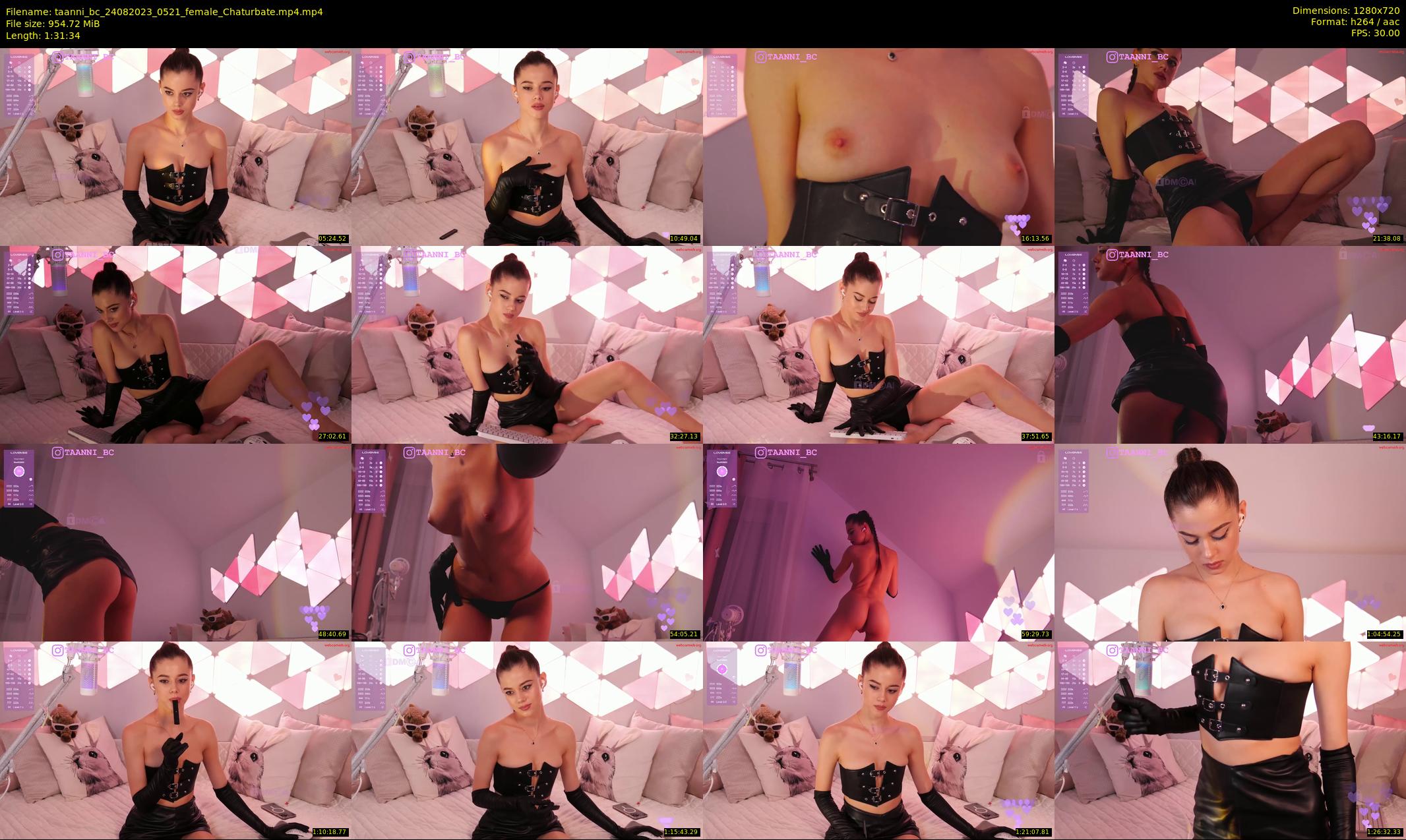 taanni_bc — 92 minute Chaturbate female cam show recording, 720p, Aug 24, 2023