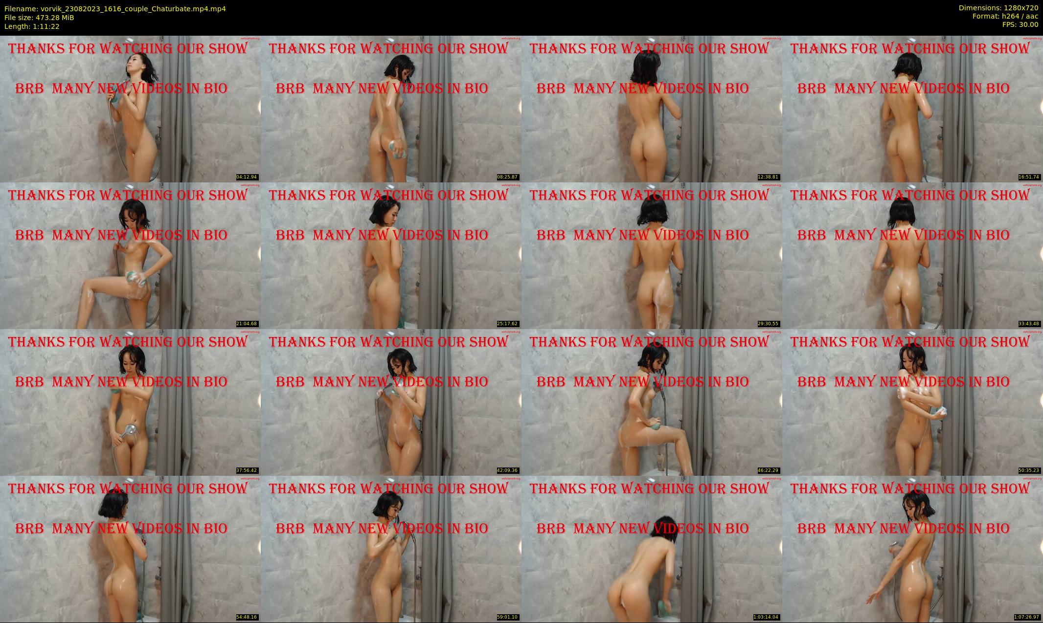 vorvik — 72 minute Chaturbate couple cam show recording, 720p, Aug 23, 2023