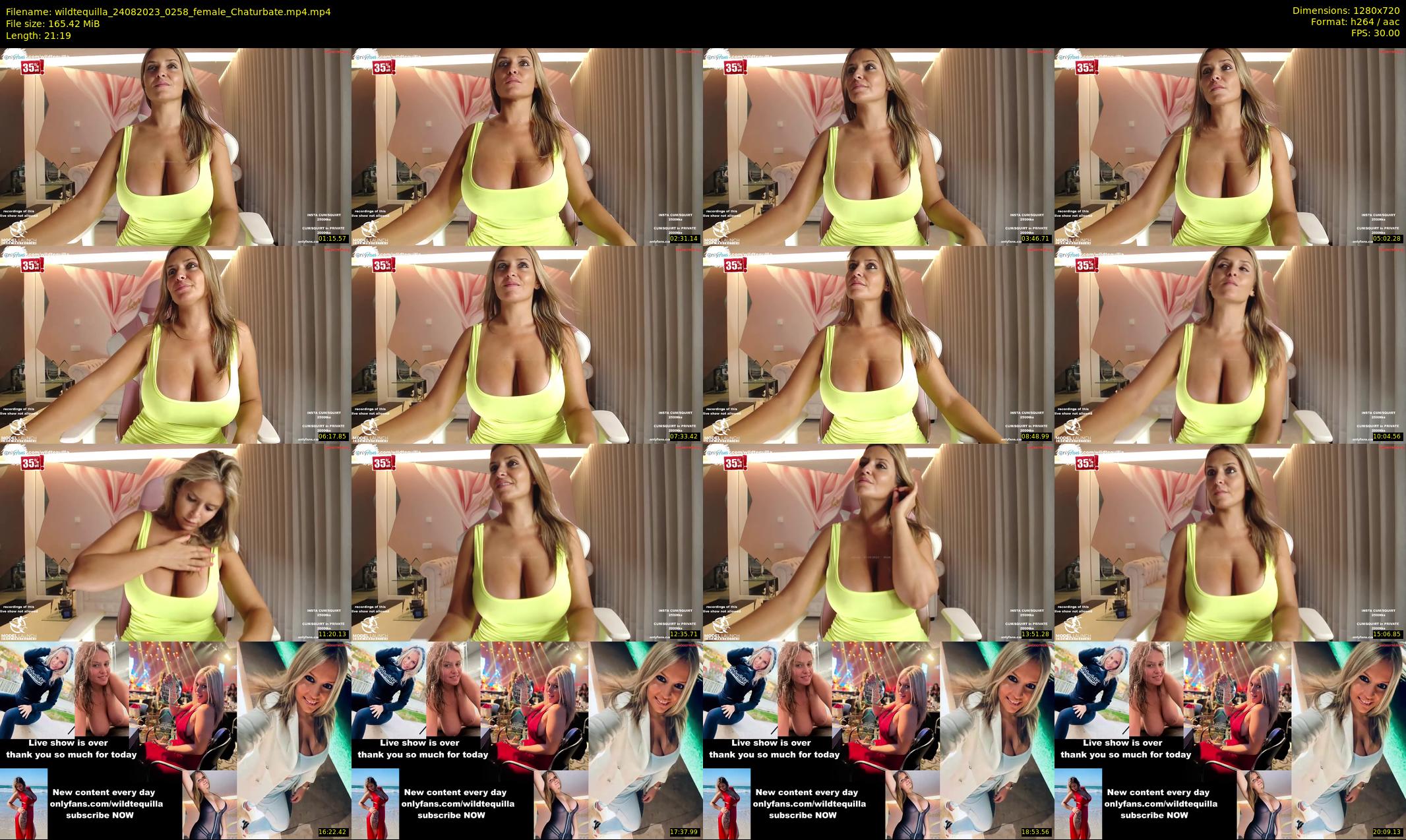 wildtequilla — 22 minute Chaturbate couple cam show recording, 720p, Aug 24, 2023