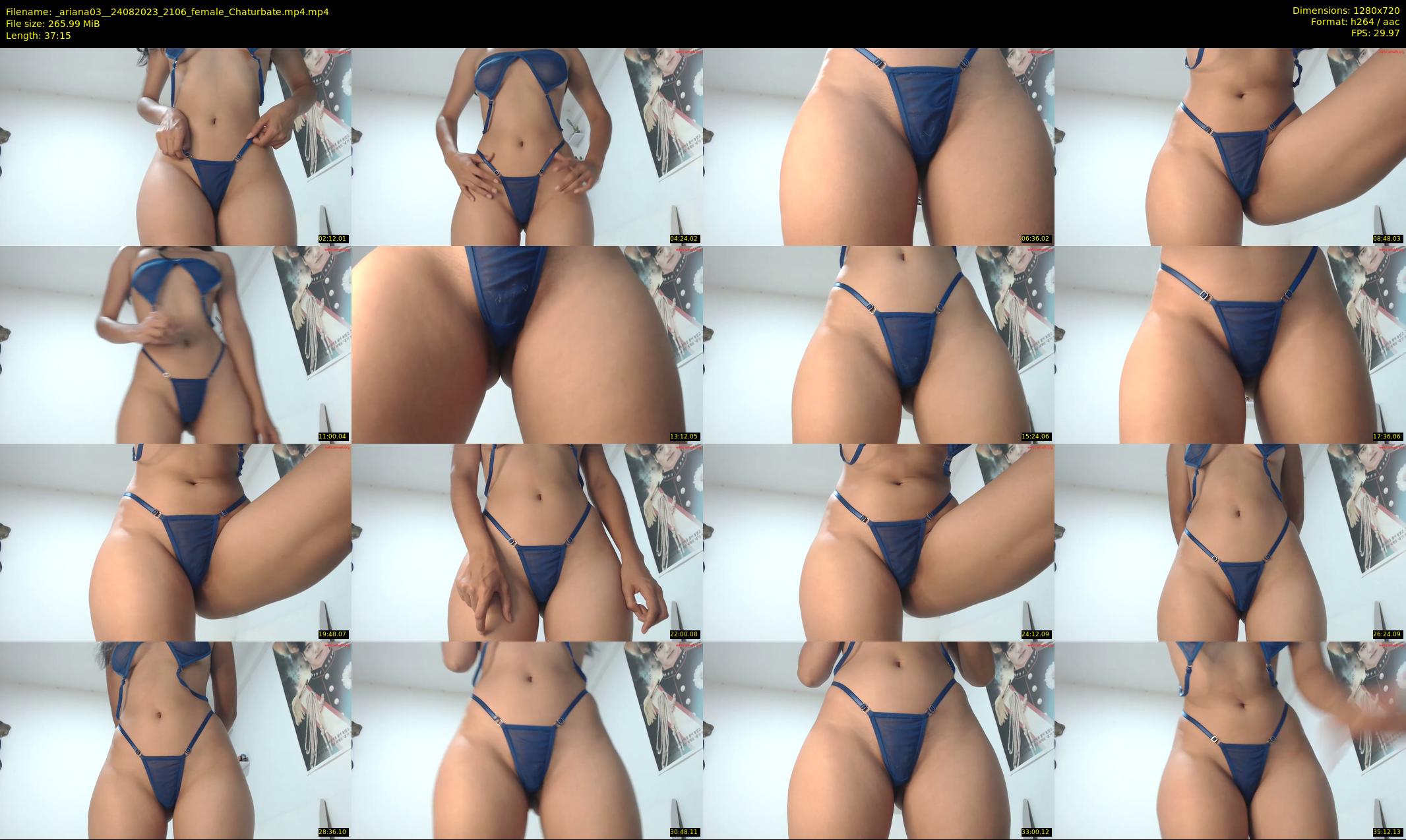 _ariana03_ — 38 minute Chaturbate female cam show recording, 720p, Aug 24, 2023