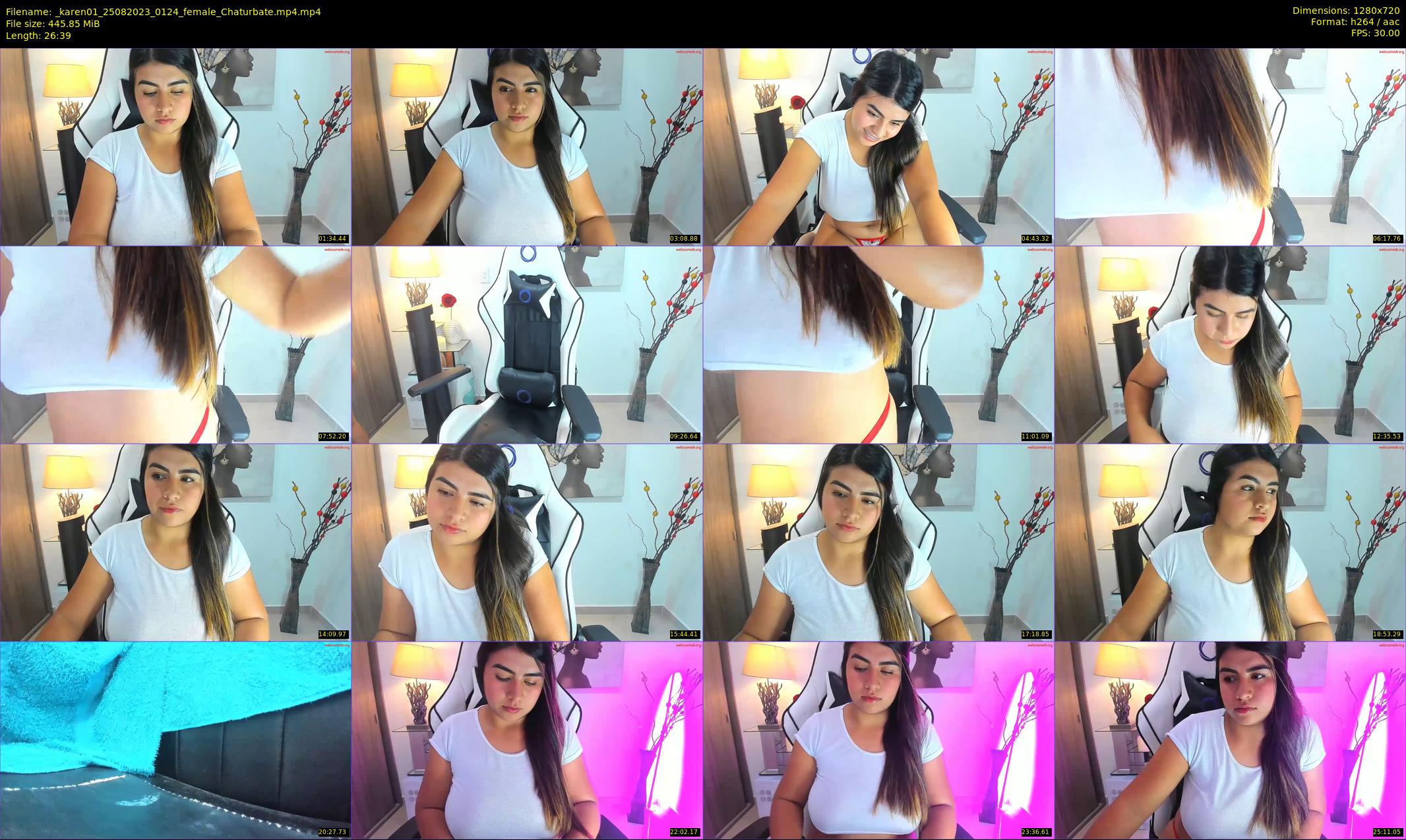 _karen01 — 27 minute Chaturbate female cam show recording, 720p, Aug 25, 2023