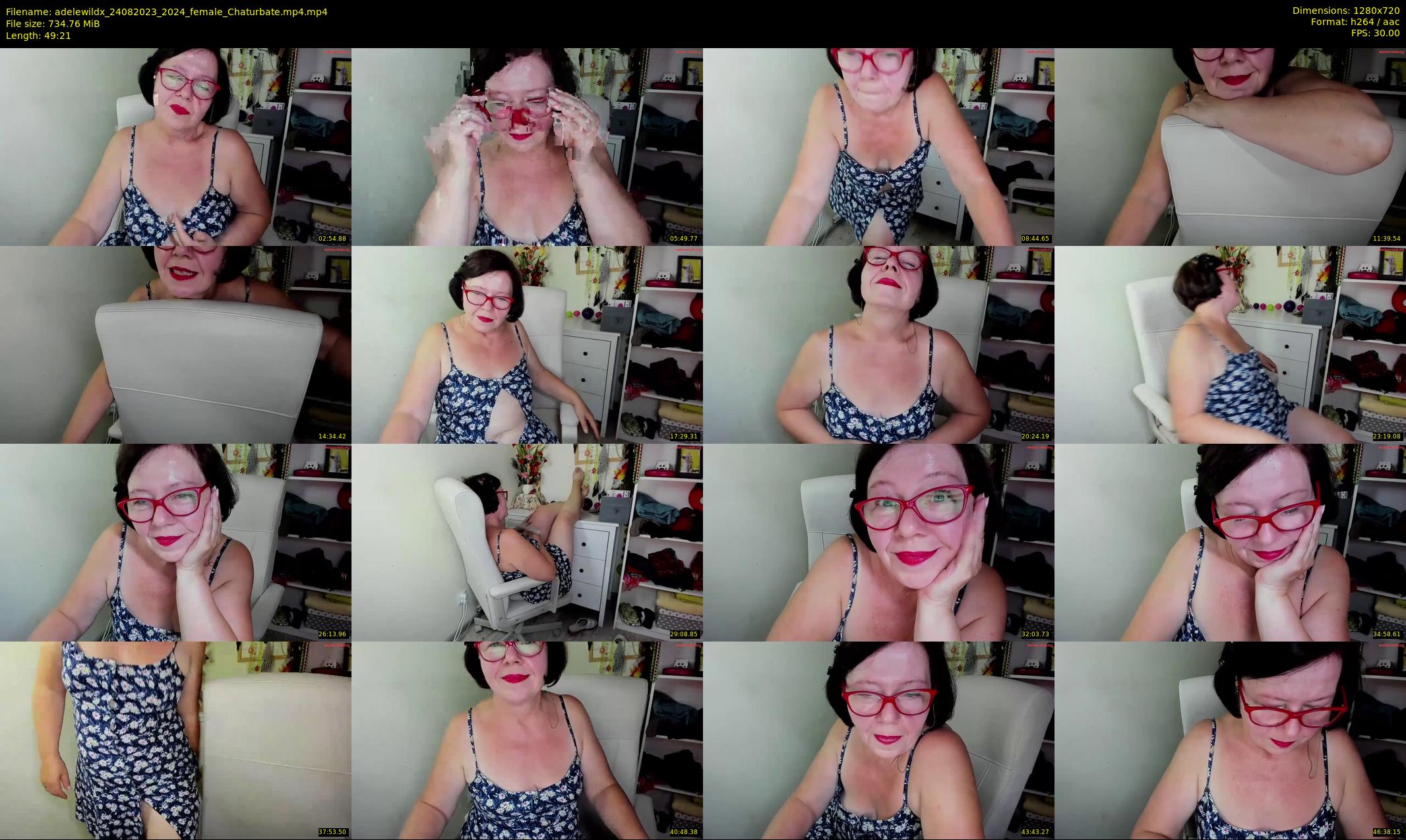 adelewildx — 50 minute Chaturbate female cam show recording, 720p, Aug 24, 2023