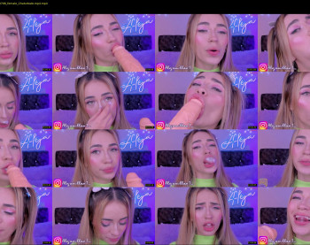 alejamillan1 — 18 minute Chaturbate female cam show recording, 720p, Aug 24, 2023
