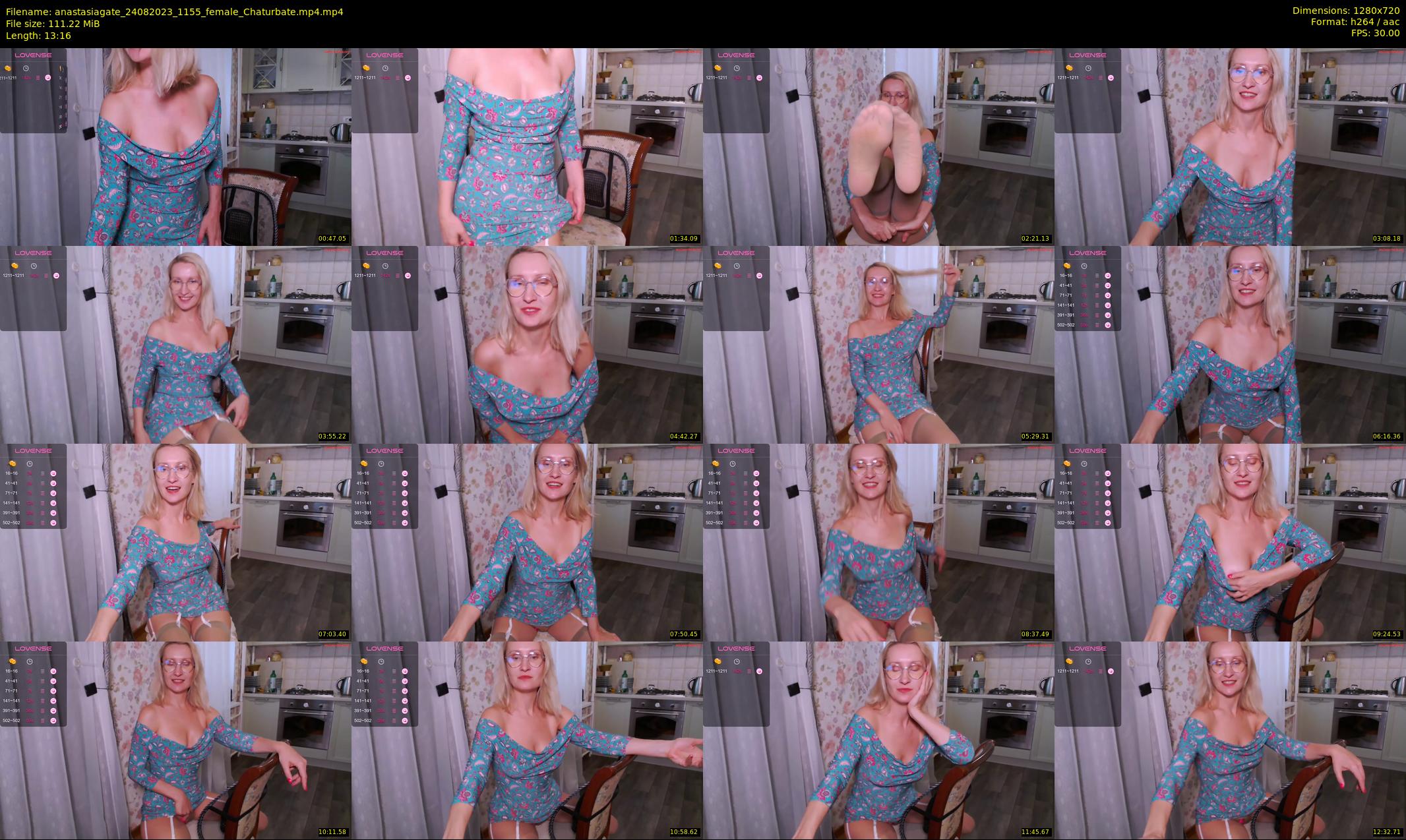 anastasiagate — 14 minute Chaturbate female cam show recording, 720p, Aug 24, 2023