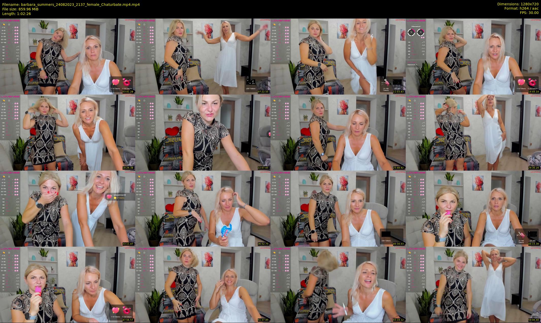 barbara_summers — 63 minute Chaturbate female cam show recording, 720p, Aug 24, 2023
