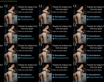 beckymartens — 7 minute Chaturbate female cam show recording, 720p, Aug 24, 2023