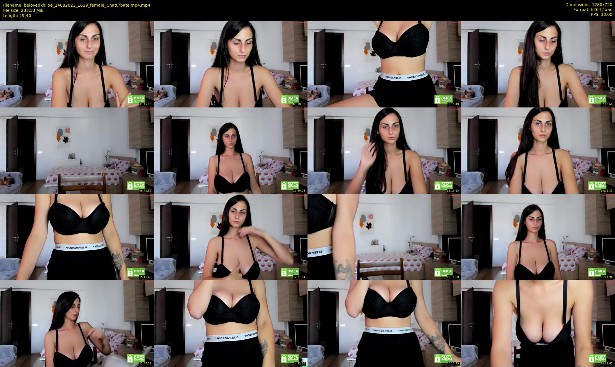 belovedkhlloe — 30 minute Chaturbate female cam show recording, 720p, Aug 24, 2023