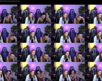 bright_diamonds_054 — 3 minute Chaturbate couple cam show recording, 720p, Aug 24, 2023
