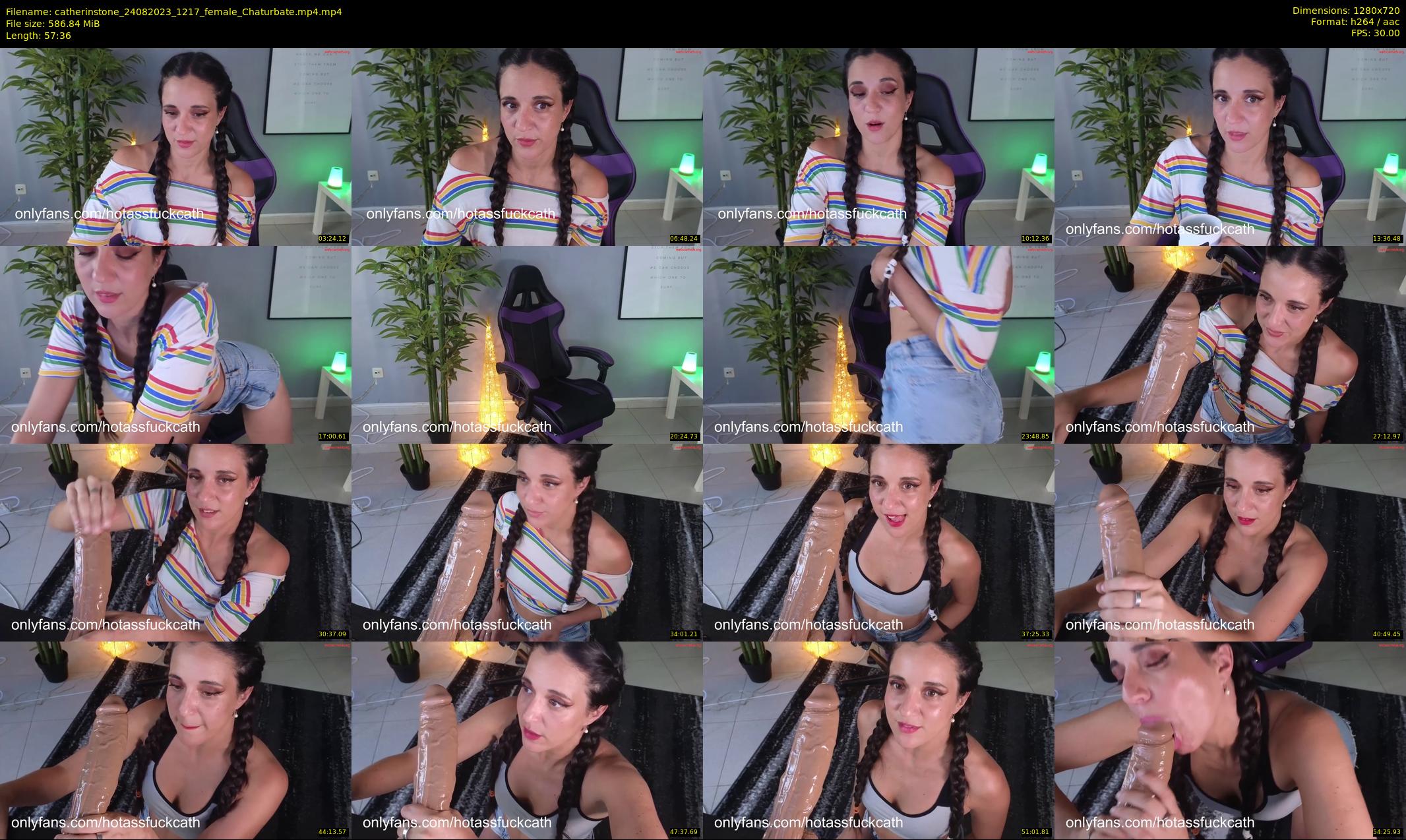 catherinstone — 58 minute Chaturbate female cam show recording, 720p, Aug 24, 2023