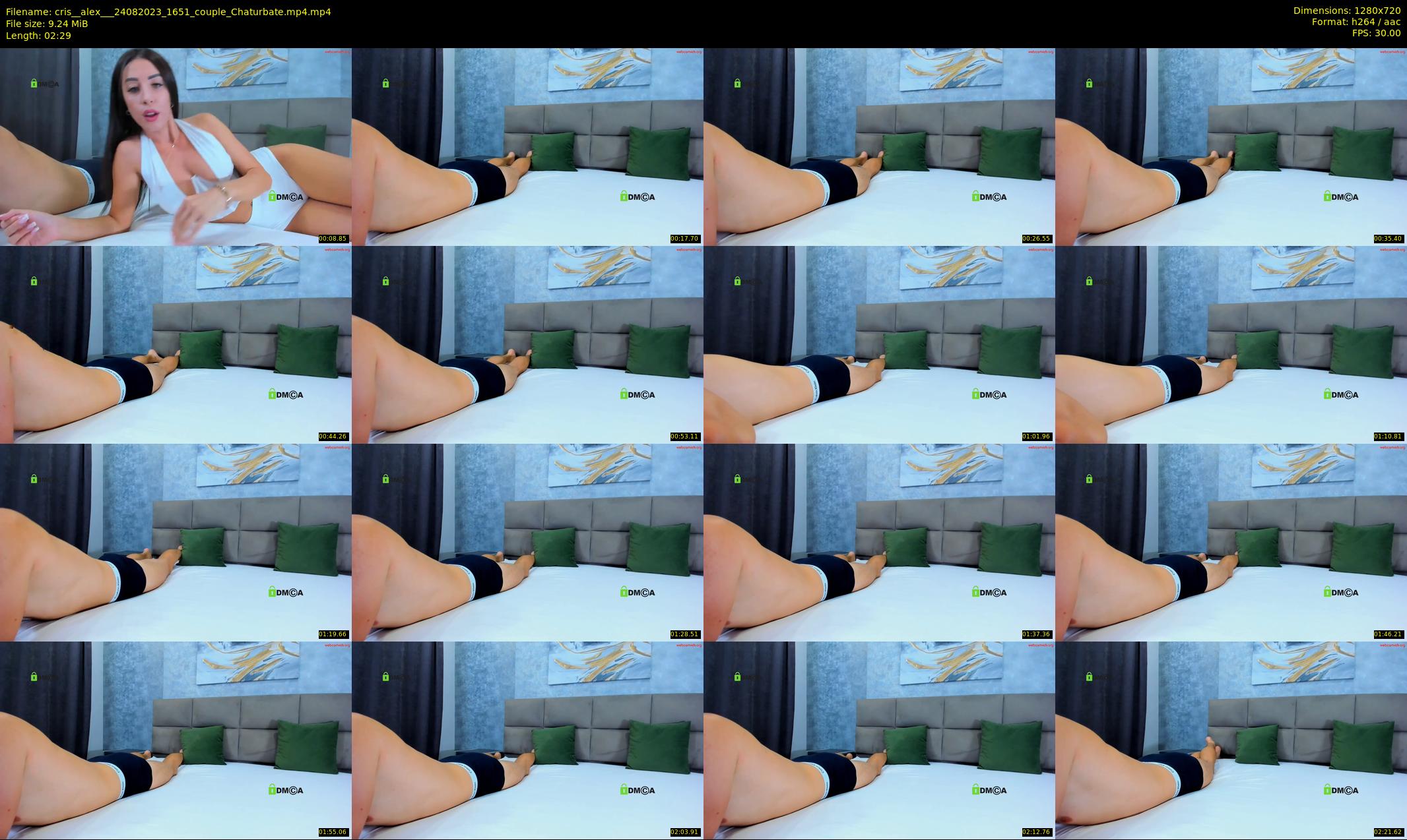 cris__alex__ — 3 minute Chaturbate couple cam show recording, 720p, Aug 24, 2023