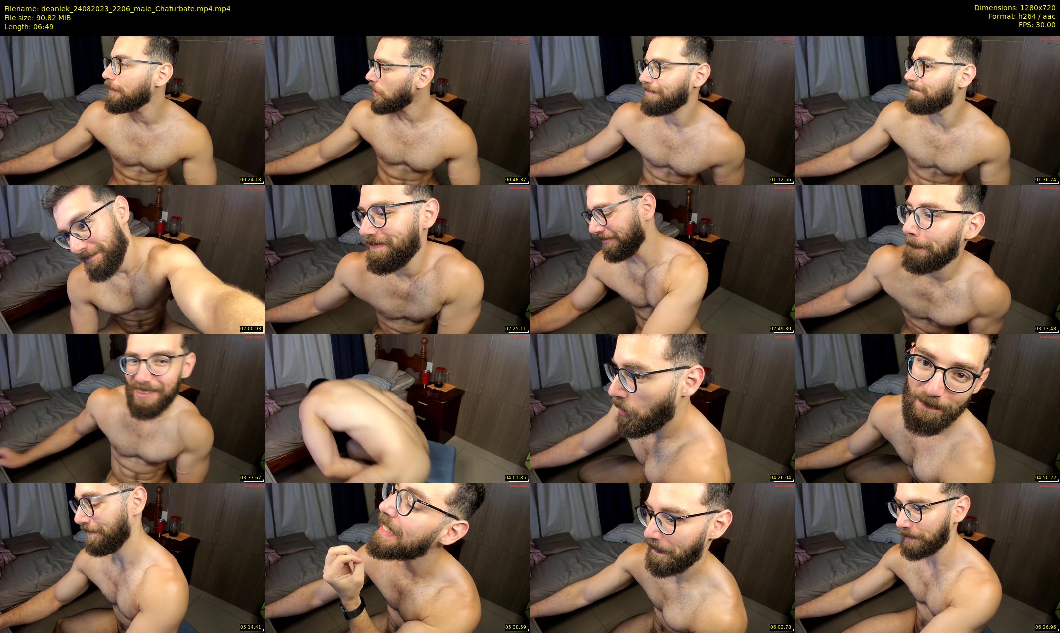 deanlek — 7 minute Chaturbate male cam show recording, 720p, Aug 24, 2023