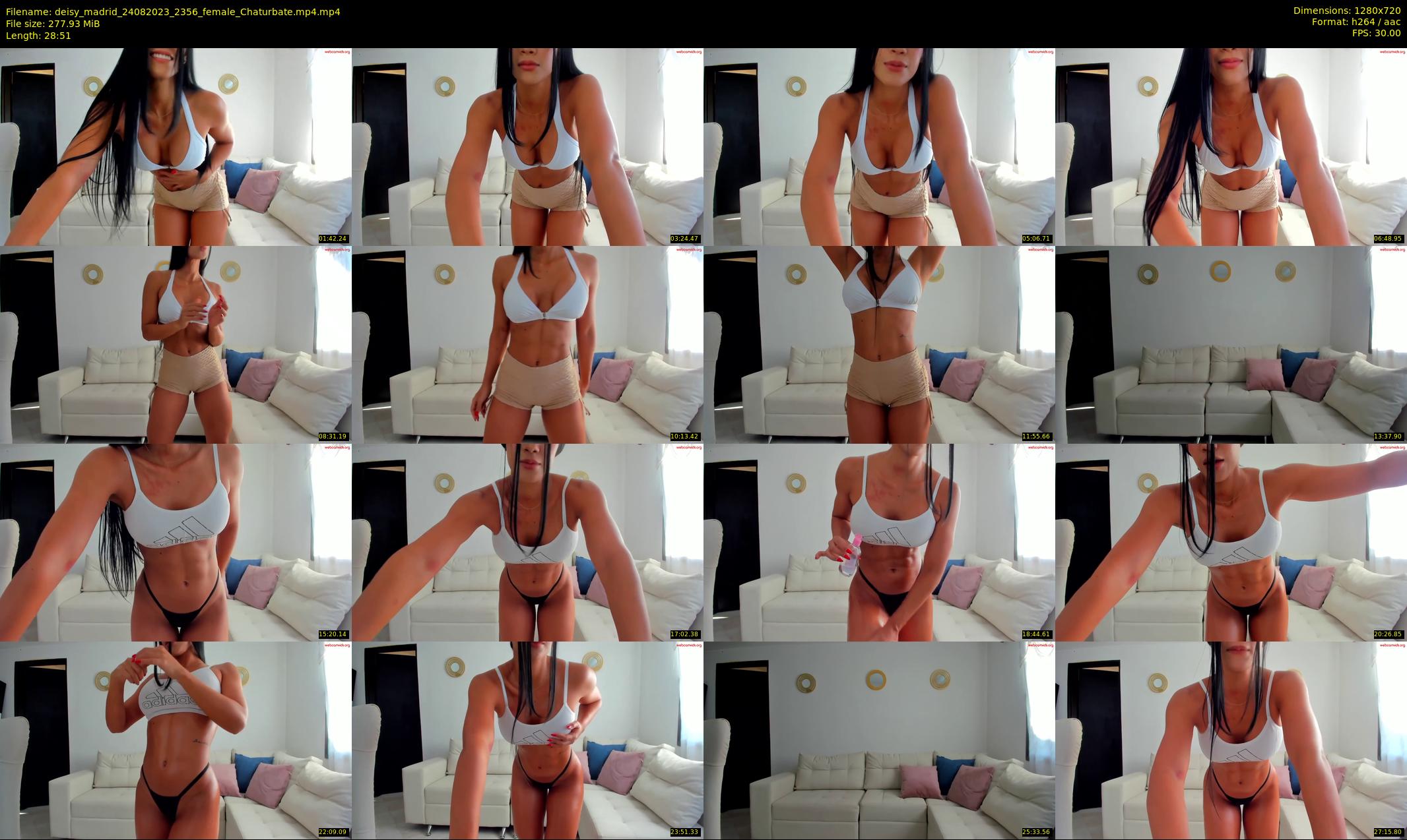 deisy_madrid — 29 minute Chaturbate female cam show recording, 720p, Aug 24, 2023