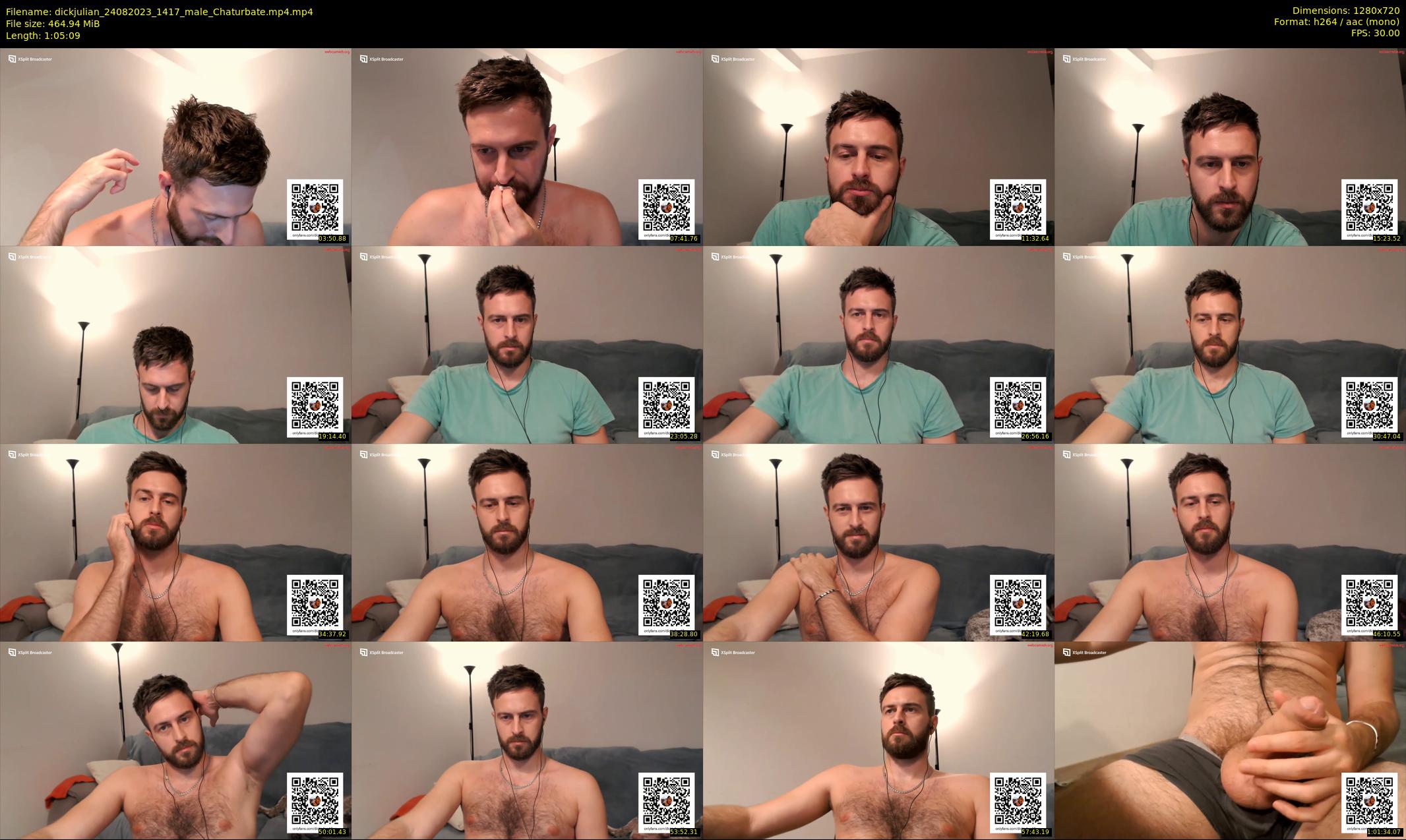 dickjulian — 66 minute Chaturbate male cam show recording, 720p, Aug 24, 2023