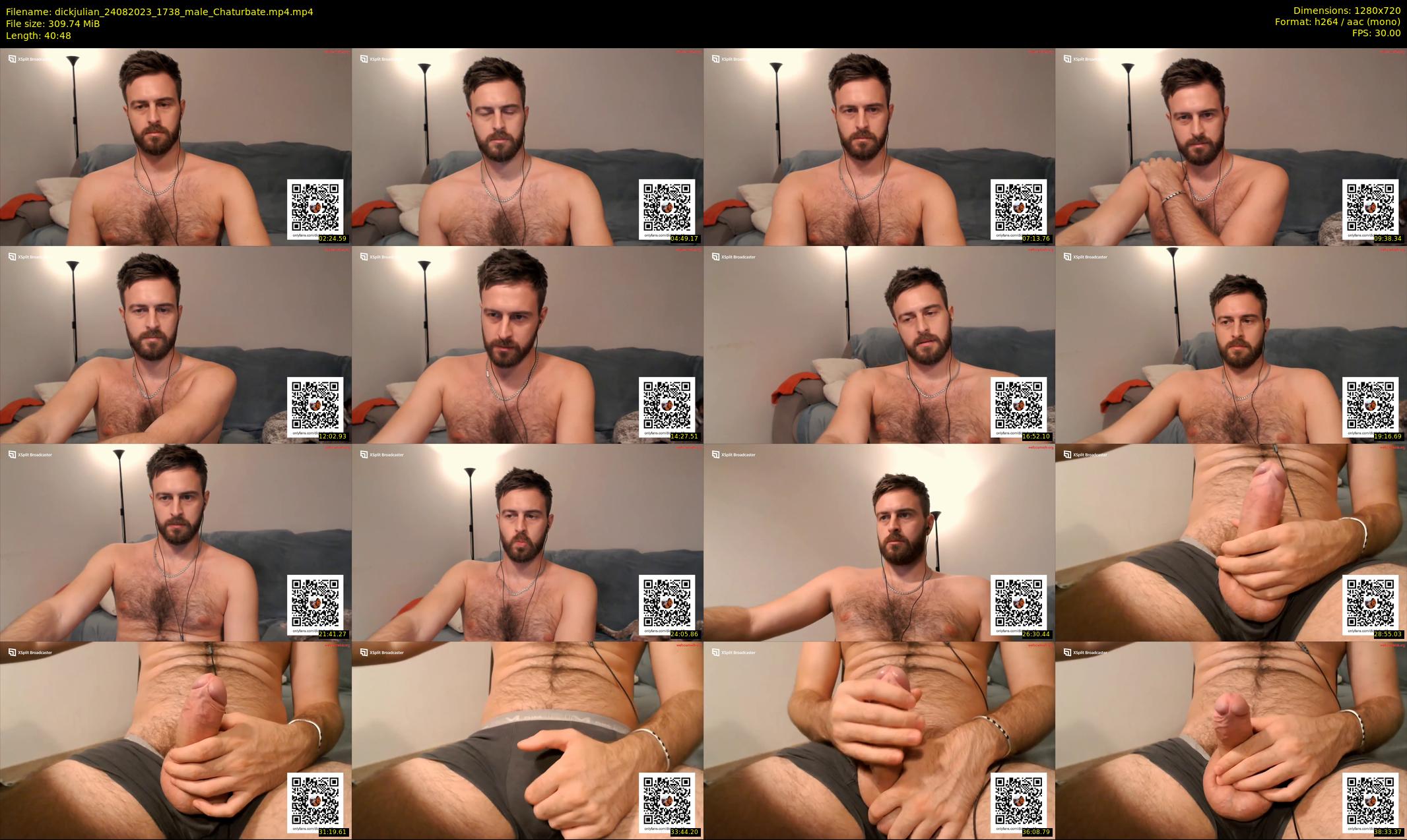 dickjulian — 41 minute Chaturbate male cam show recording, 720p, Aug 24, 2023
