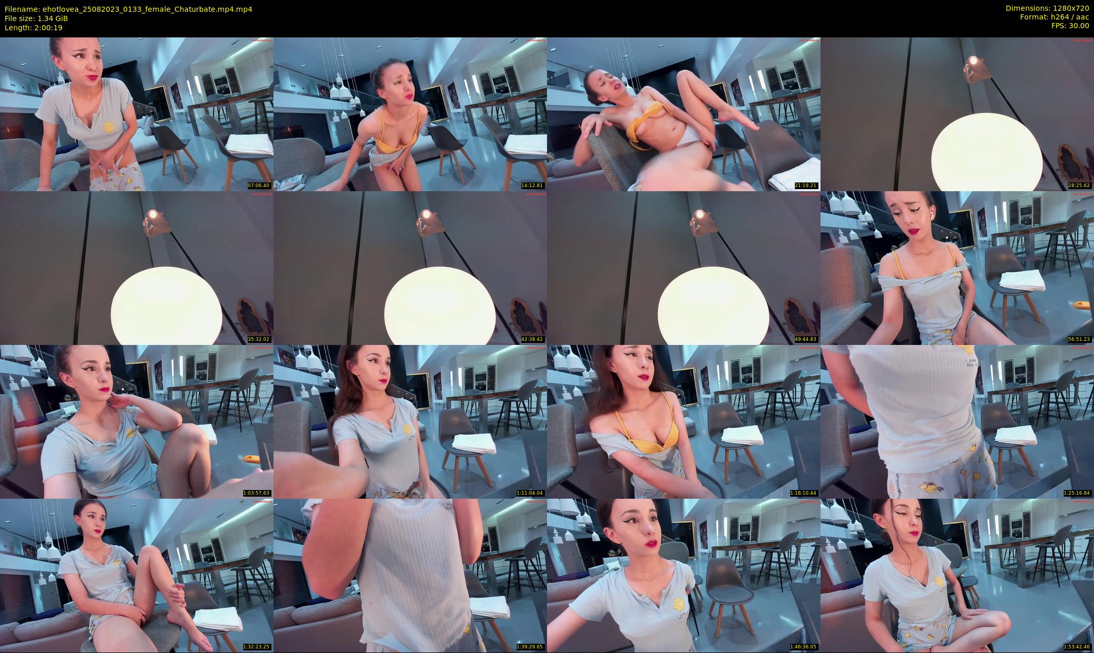 ehotlovea — 121 minute Chaturbate female cam show recording, 720p, Aug 25, 2023