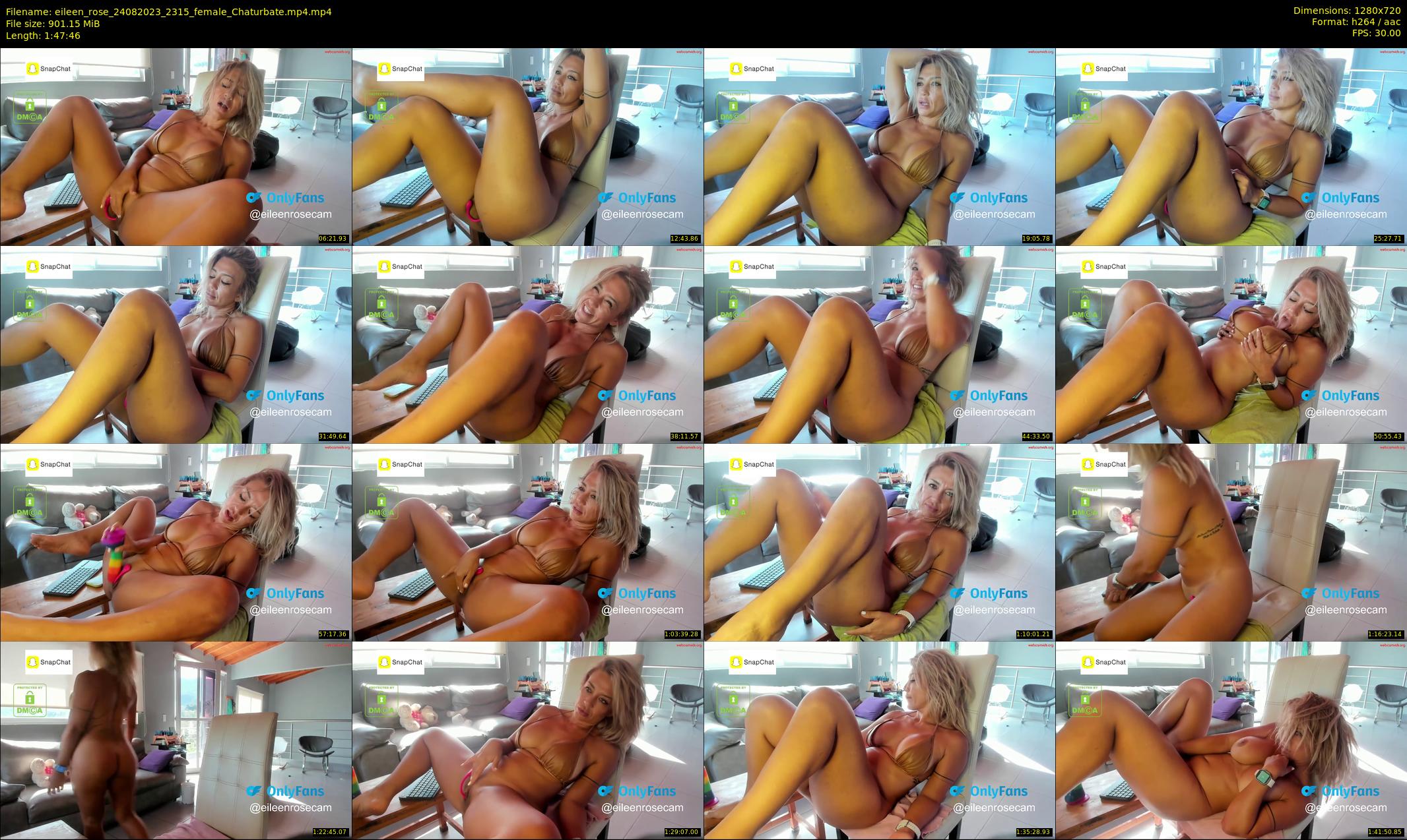 eileen_rose — 108 minute Chaturbate female cam show recording, 720p, Aug 24, 2023