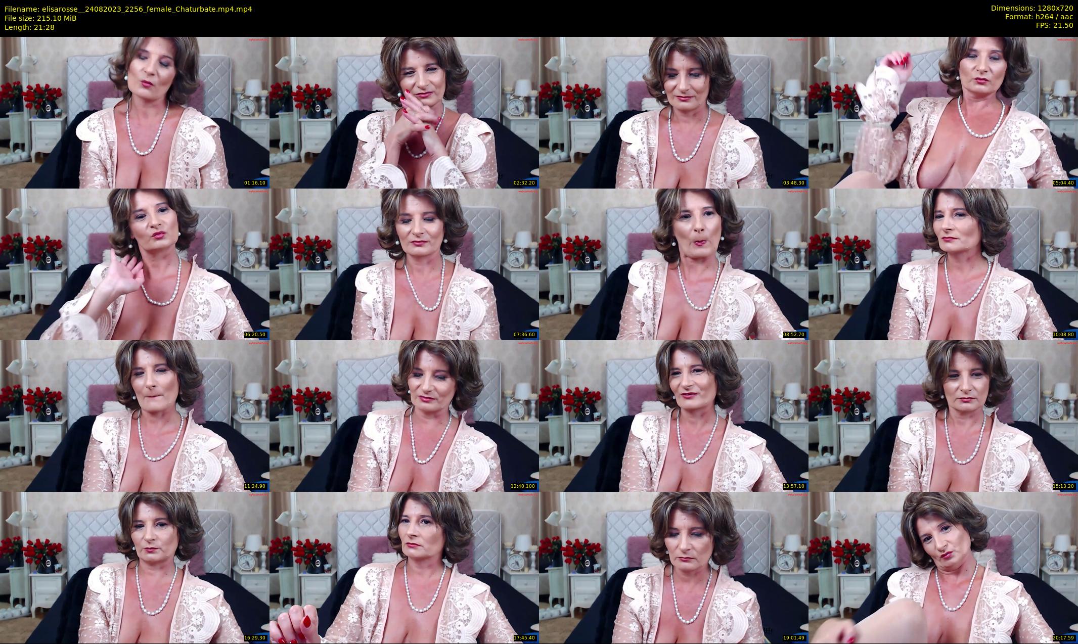 elisarosse_ — 22 minute Chaturbate female cam show recording, 720p, Aug 24, 2023