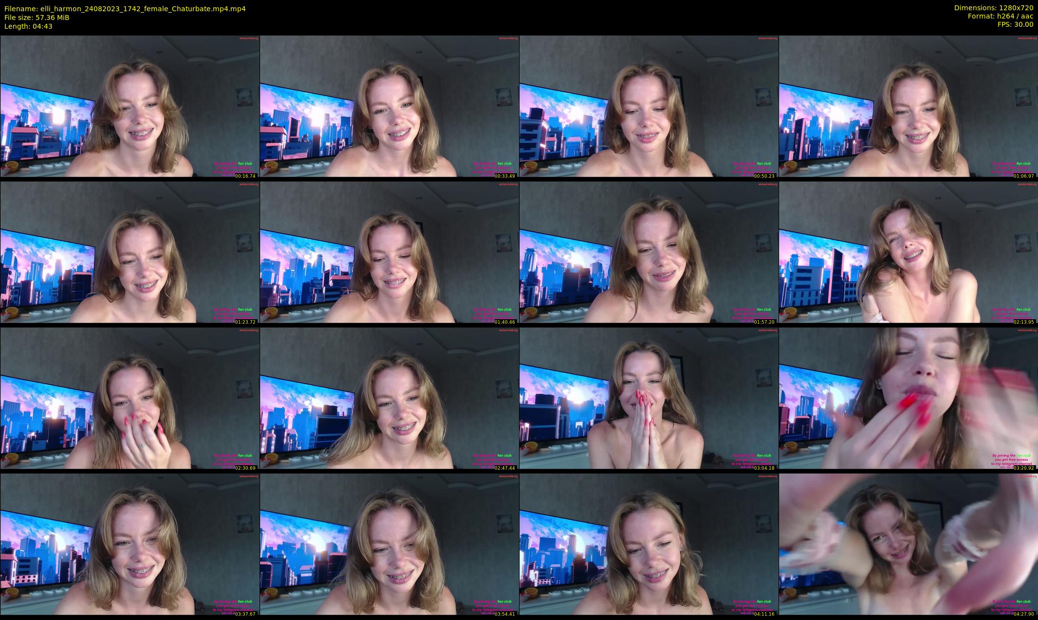 elli_harmon — 5 minute Chaturbate female cam show recording, 720p, Aug 24, 2023