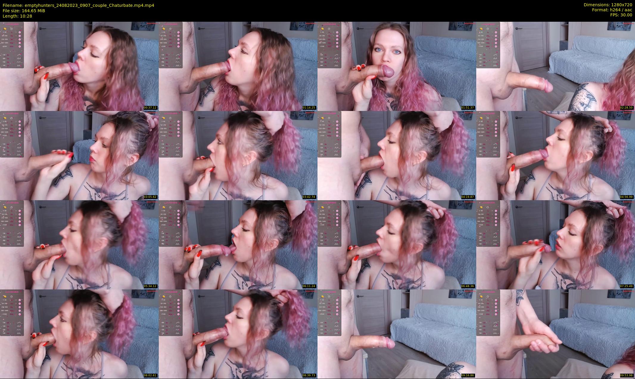 emptyhunters — 11 minute Chaturbate couple cam show recording, 720p, Aug 24, 2023