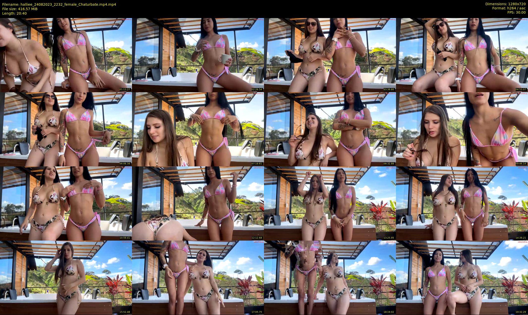 halliee — 21 minute Chaturbate couple cam show recording, 720p, Aug 24, 2023