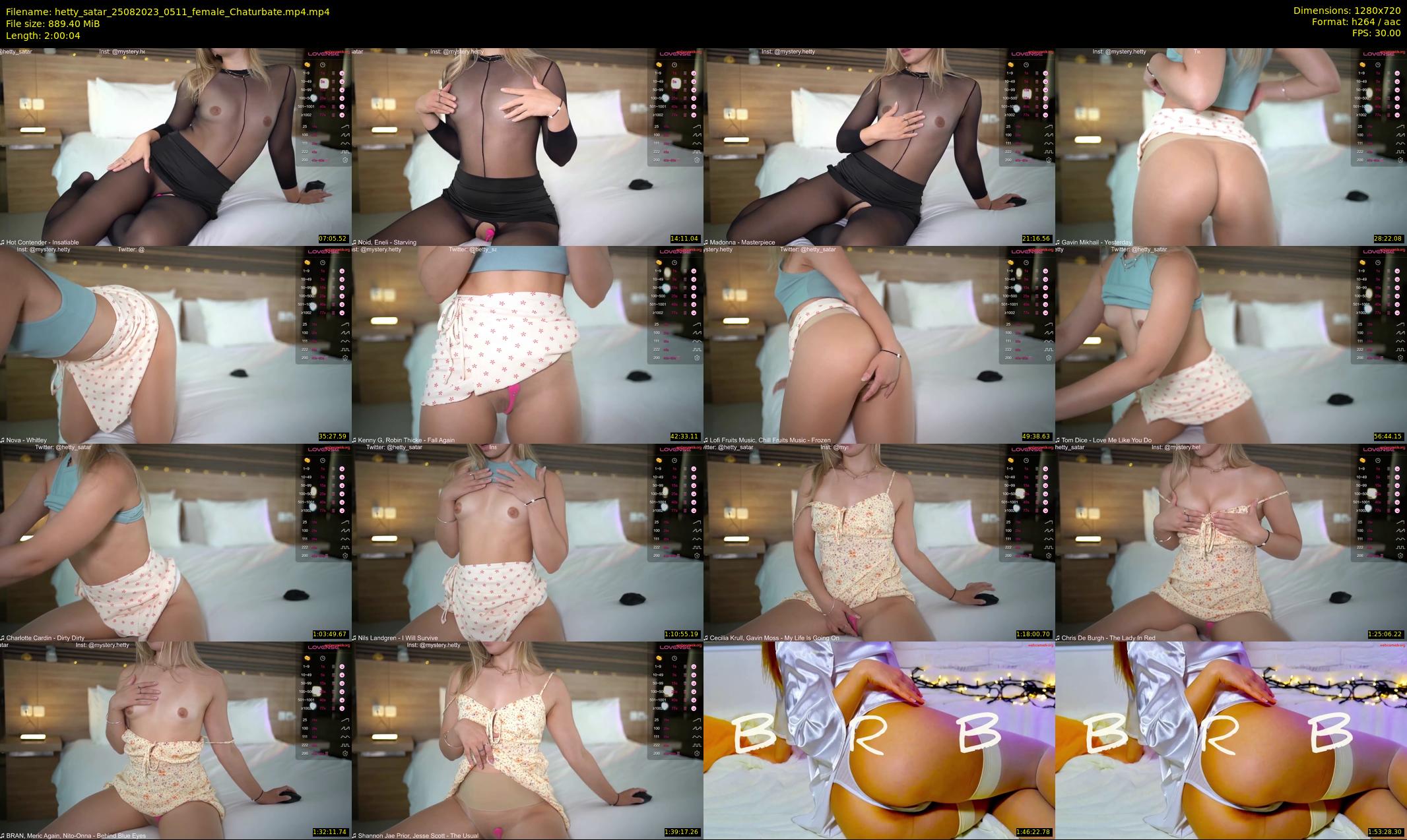 hetty_satar — 121 minute Chaturbate female cam show recording, 720p, Aug 25, 2023
