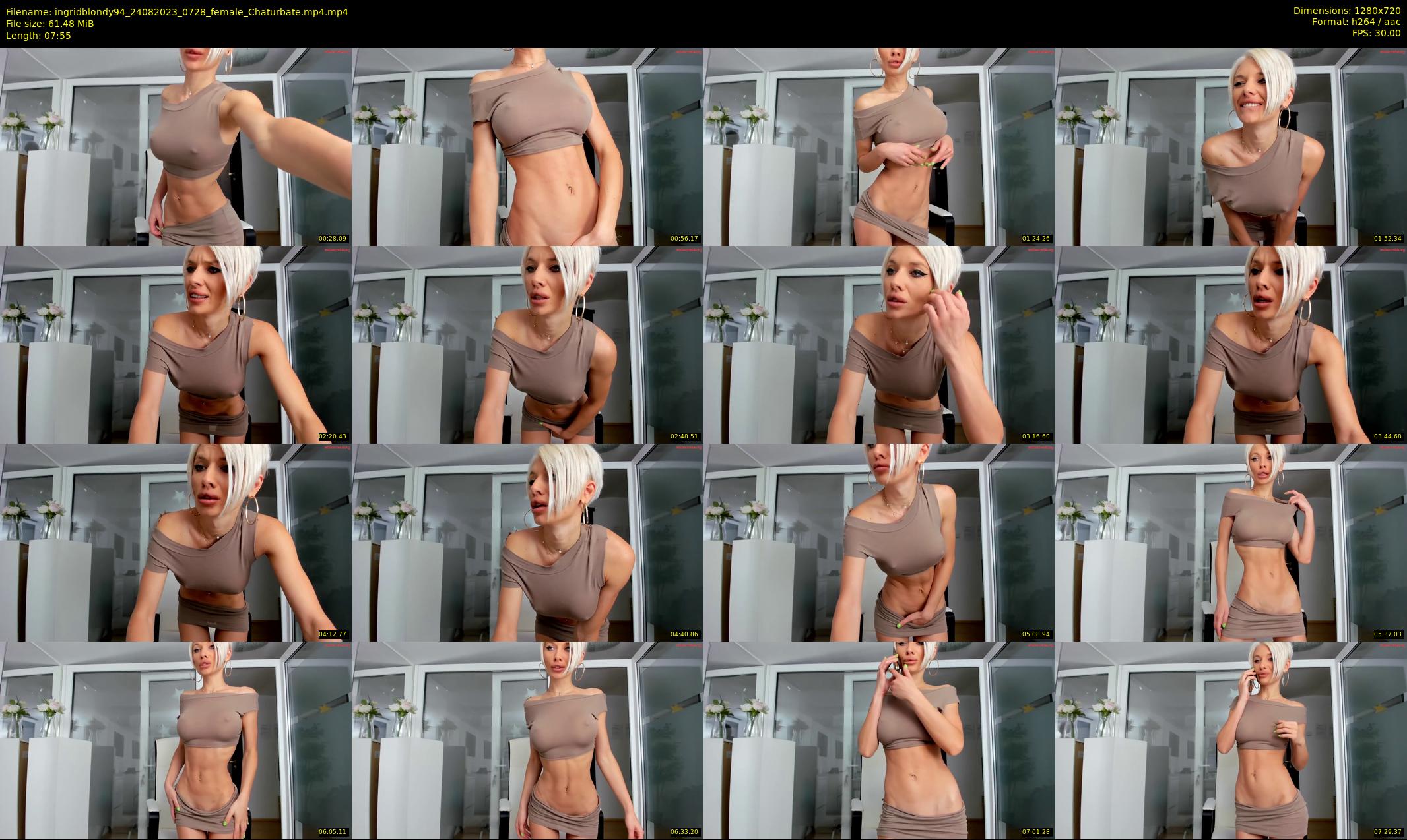 ingridblondy94 — 8 minute Chaturbate female cam show recording, 720p, Aug 24, 2023