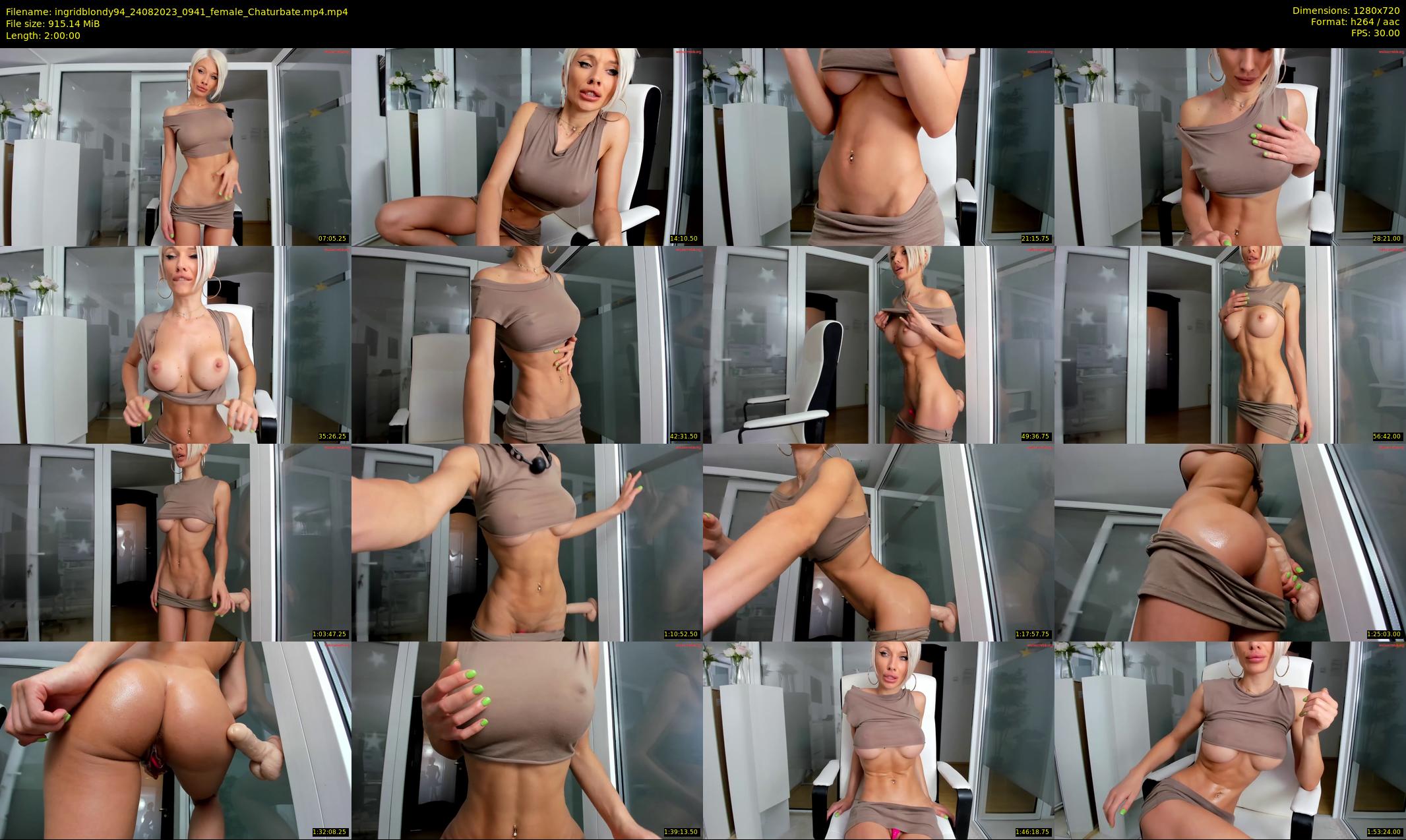 ingridblondy94 — 120 minute Chaturbate female cam show recording, 720p, Aug 24, 2023