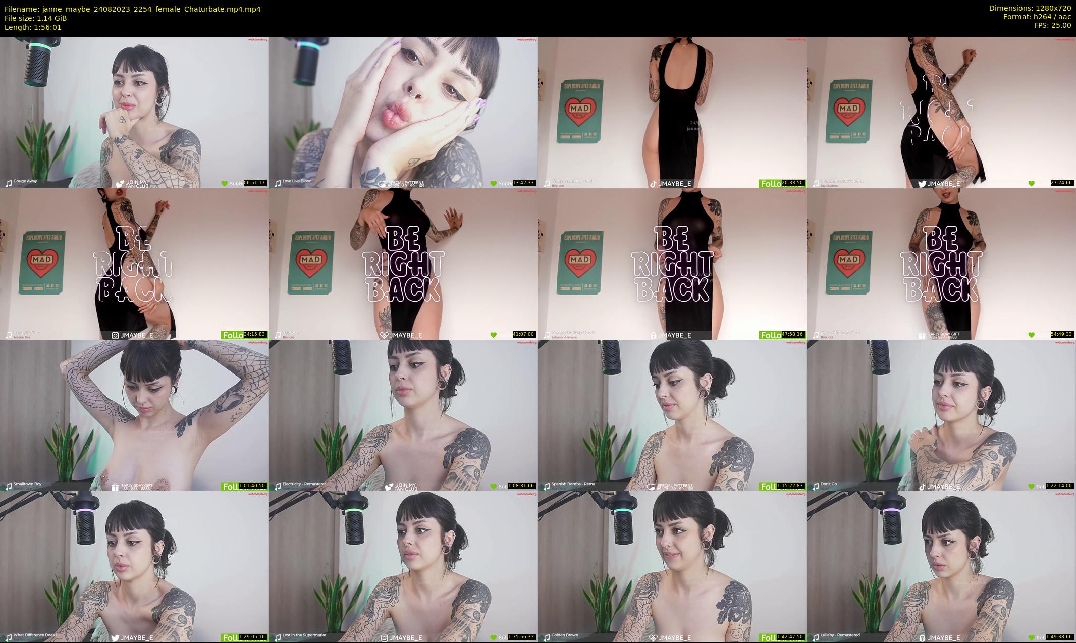 janne_maybe — 117 minute Chaturbate female cam show recording, 720p, Aug 24, 2023